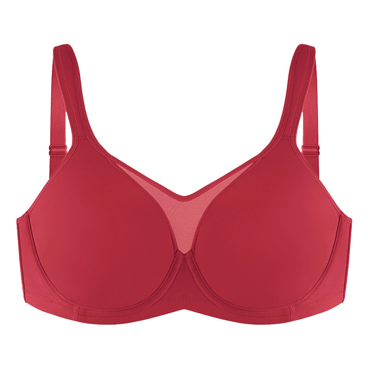 (Cardi B recommends)CoolComfort Smoothing Unlined Underwire Minimizer Bra - HSIA
