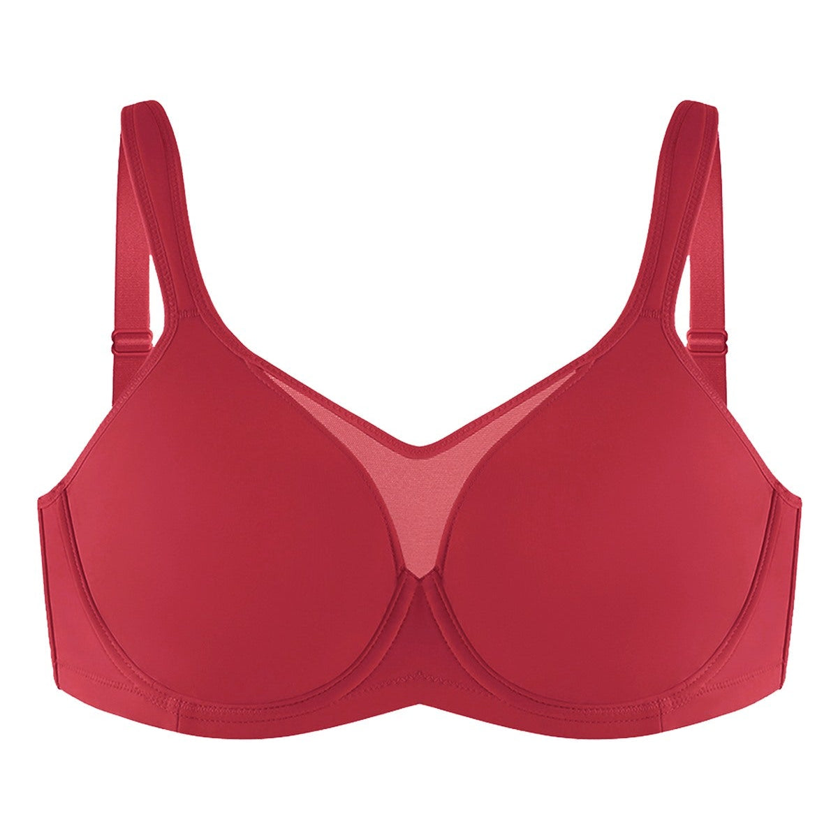 (Cardi B recommends)CoolComfort Smoothing Unlined Minimizer Underwire Bra - HSIA