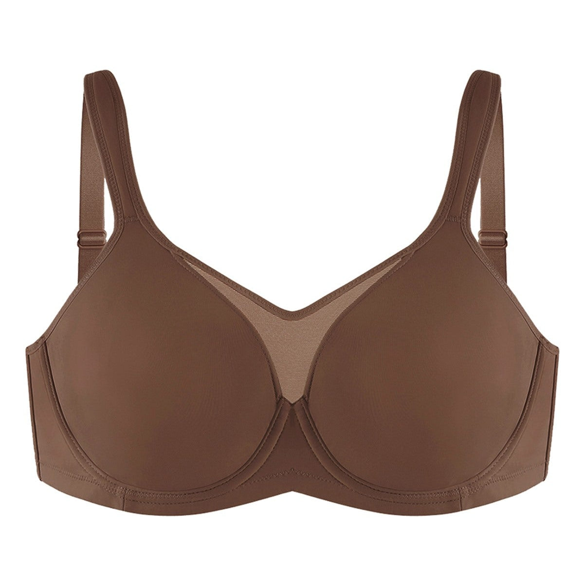 (Cardi B recommends)CoolComfort Smoothing Unlined Minimizer Underwire Bra - HSIA