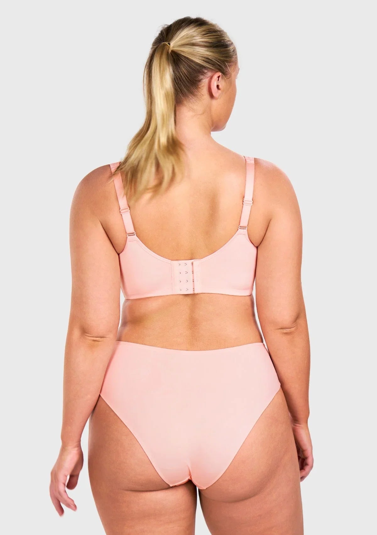 (Cardi B recommends)CoolComfort Smoothing Unlined Minimizer Underwire Bra - HSIA