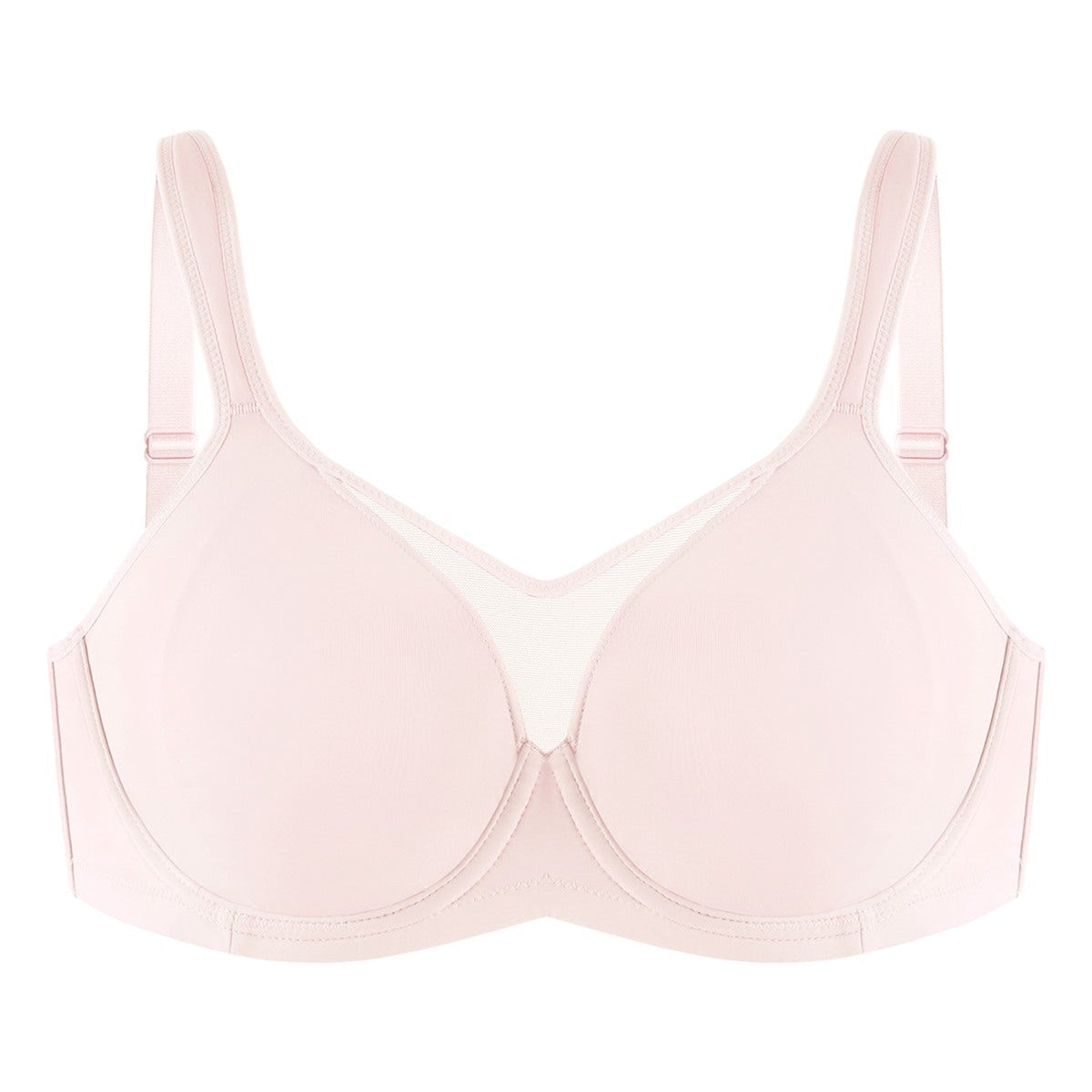 (Cardi B recommends)CoolComfort Smoothing Unlined Minimizer Underwire Bra - HSIA