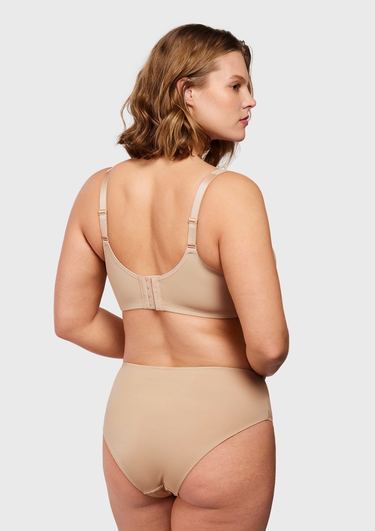 (Cardi B recommends)CoolComfort Smoothing Unlined Minimizer Underwire Bra - HSIA