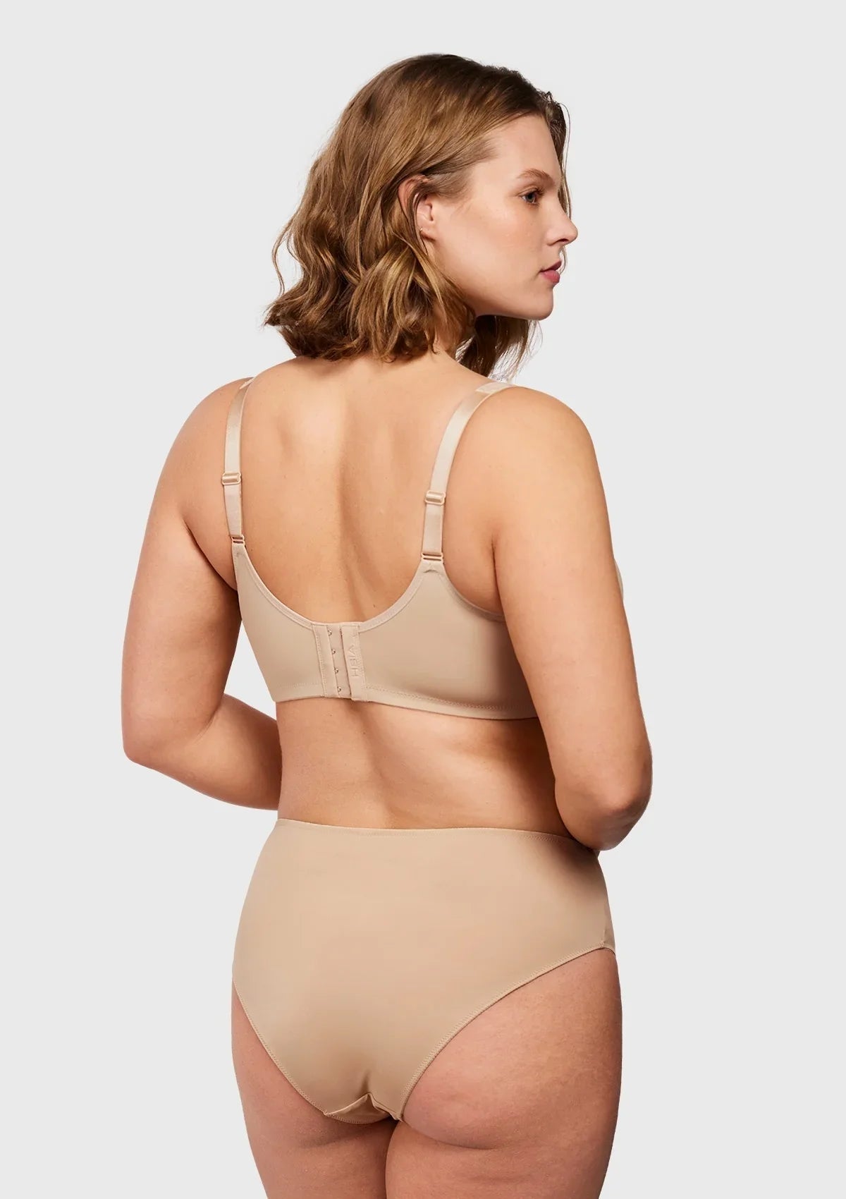 (Cardi B recommends)CoolComfort Smoothing Unlined Minimizer Underwire Bra - HSIA