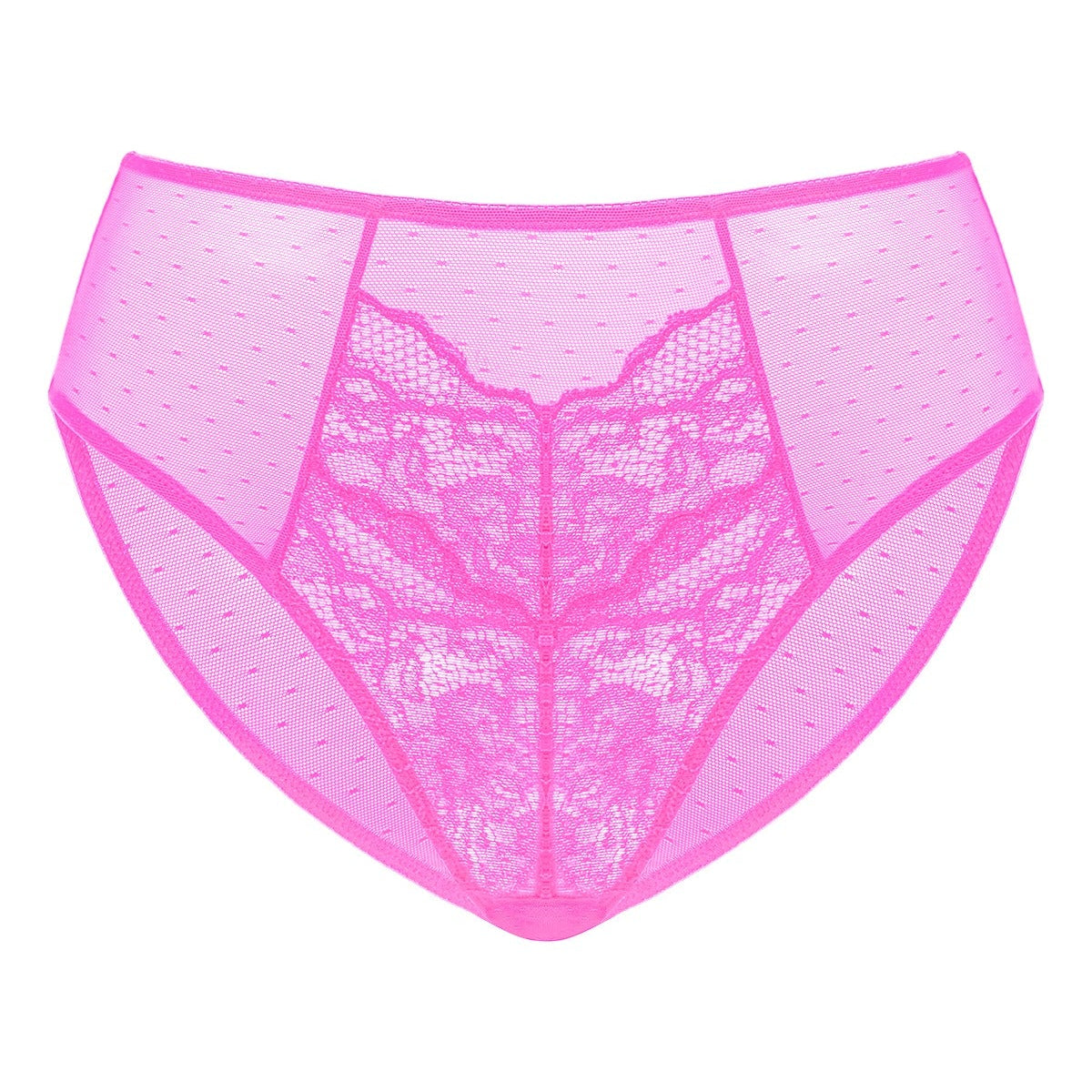 Enchante High-Rise Lace Brief Underwear - HSIA
