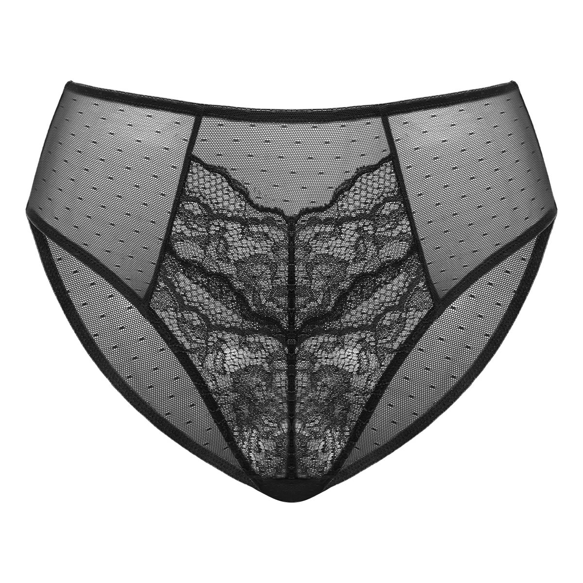 Enchante High-Rise Lace Brief Underwear - HSIA