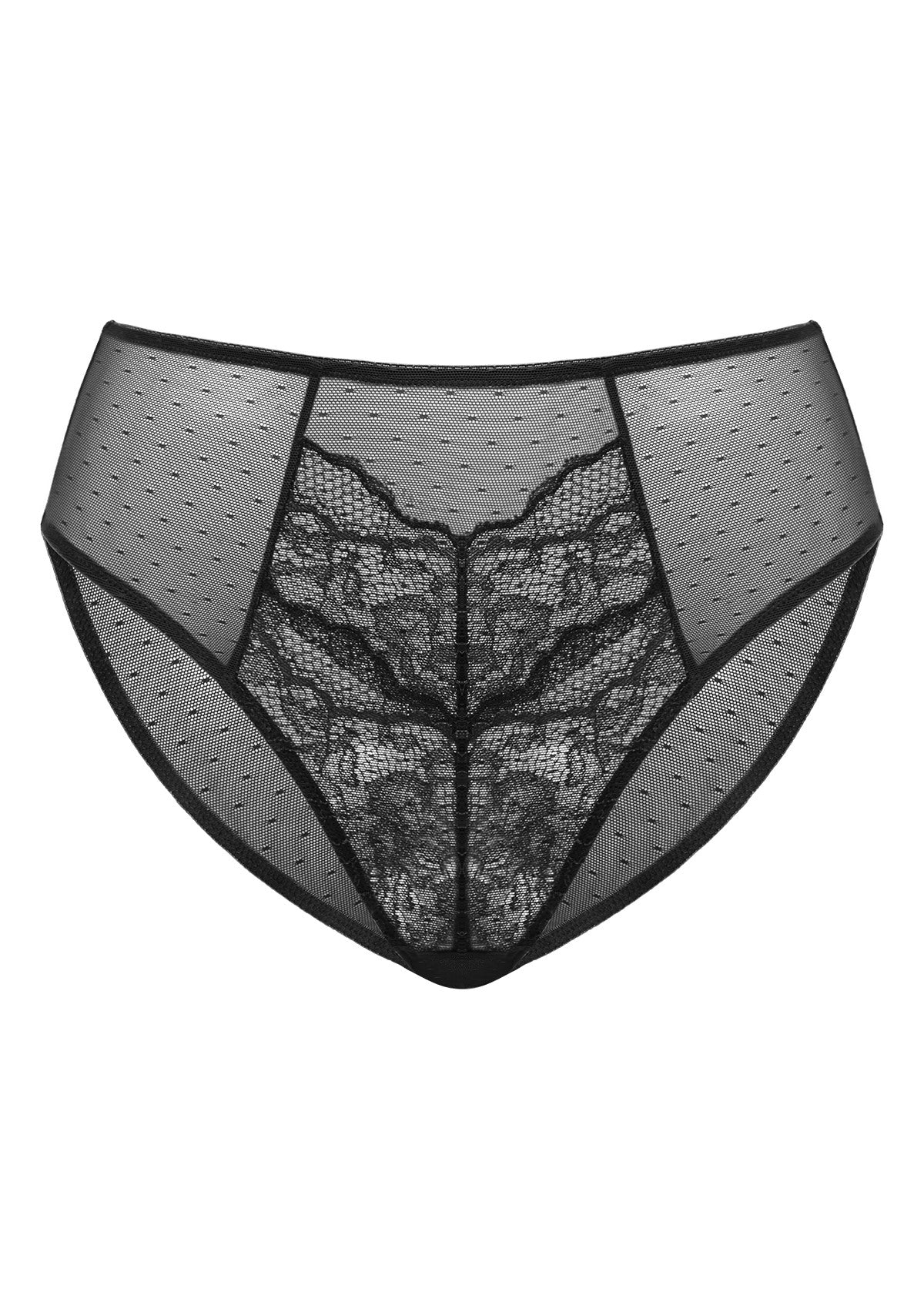 Enchante High-Rise Lace Brief Underwear - HSIA