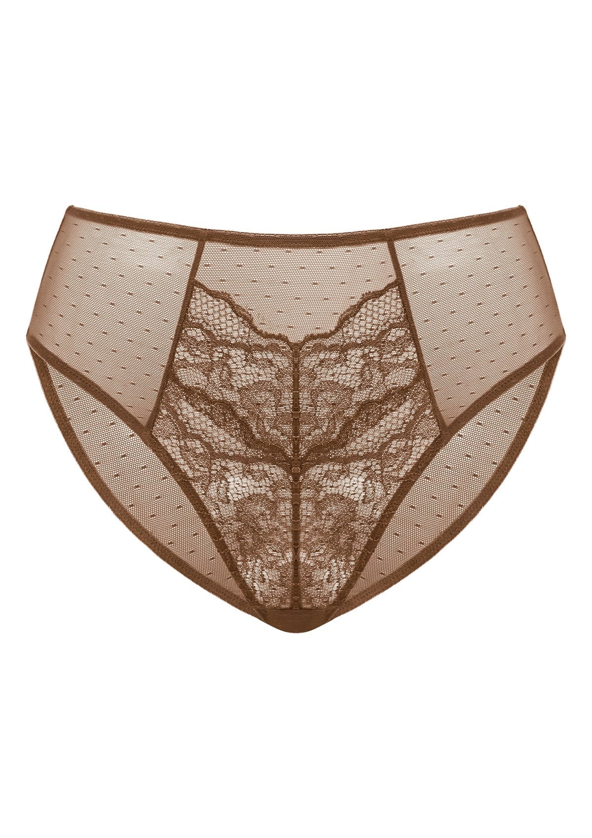 Enchante High-Rise Lace Brief Underwear - HSIA