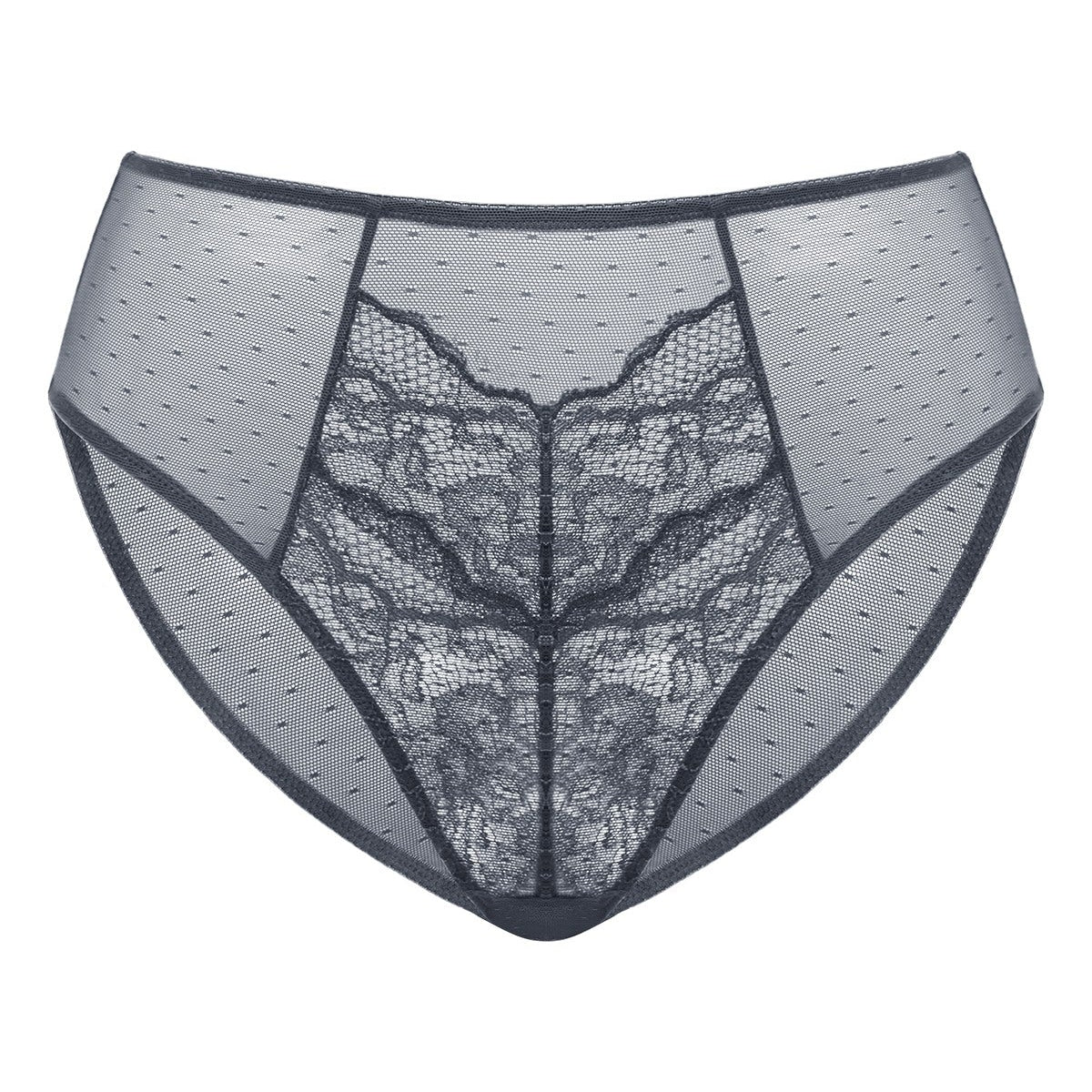 Enchante High-Rise Lace Brief Underwear - HSIA
