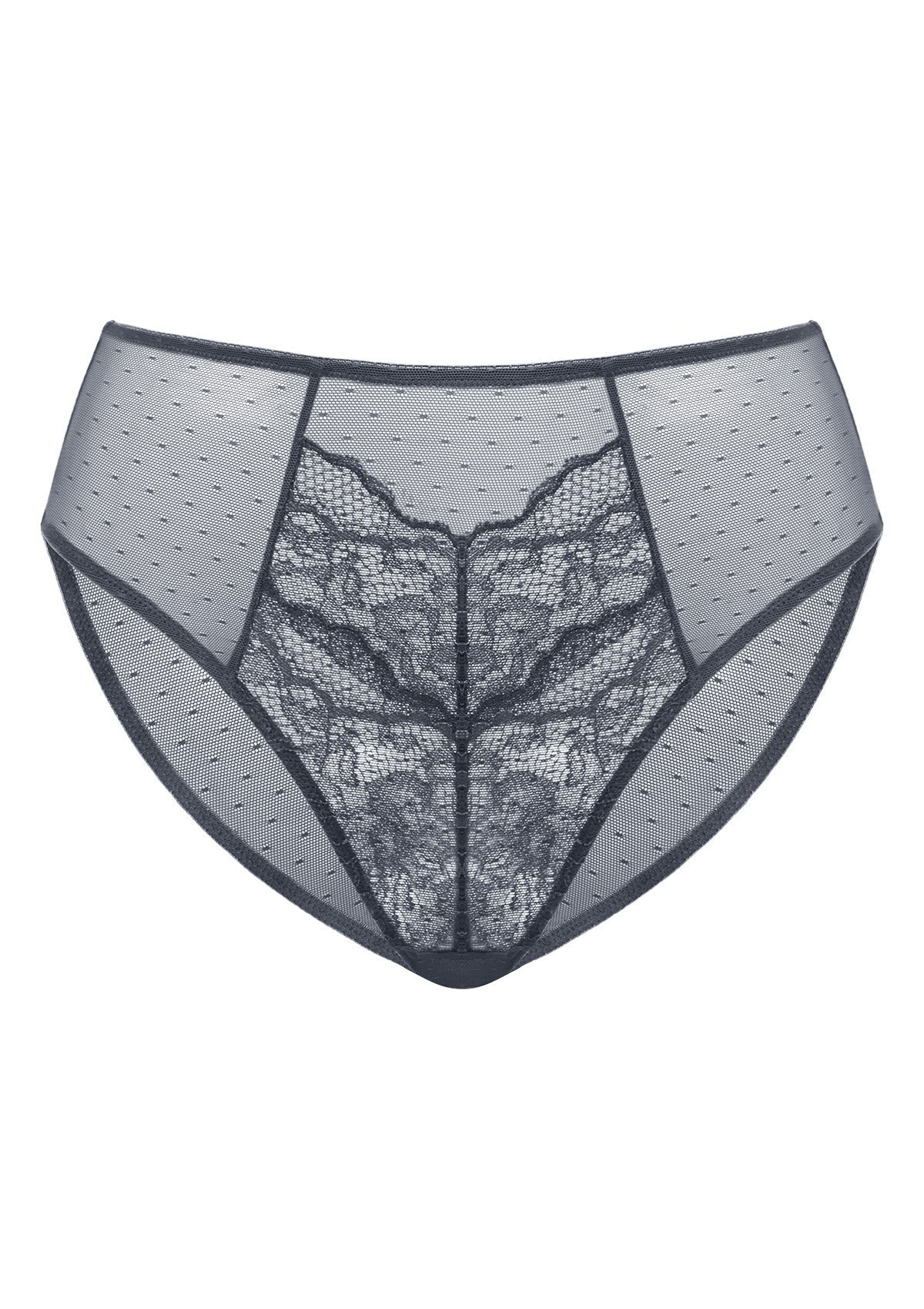 Enchante High-Rise Lace Brief Underwear - HSIA