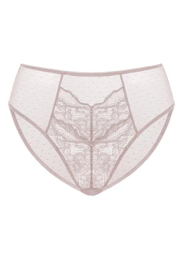 Enchante Dark Pink Lace Bikini Underwear - HSIA