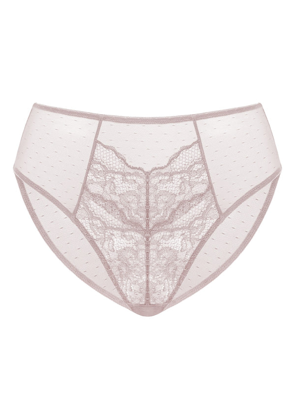 Enchante Dark Pink Lace Bikini Underwear - HSIA