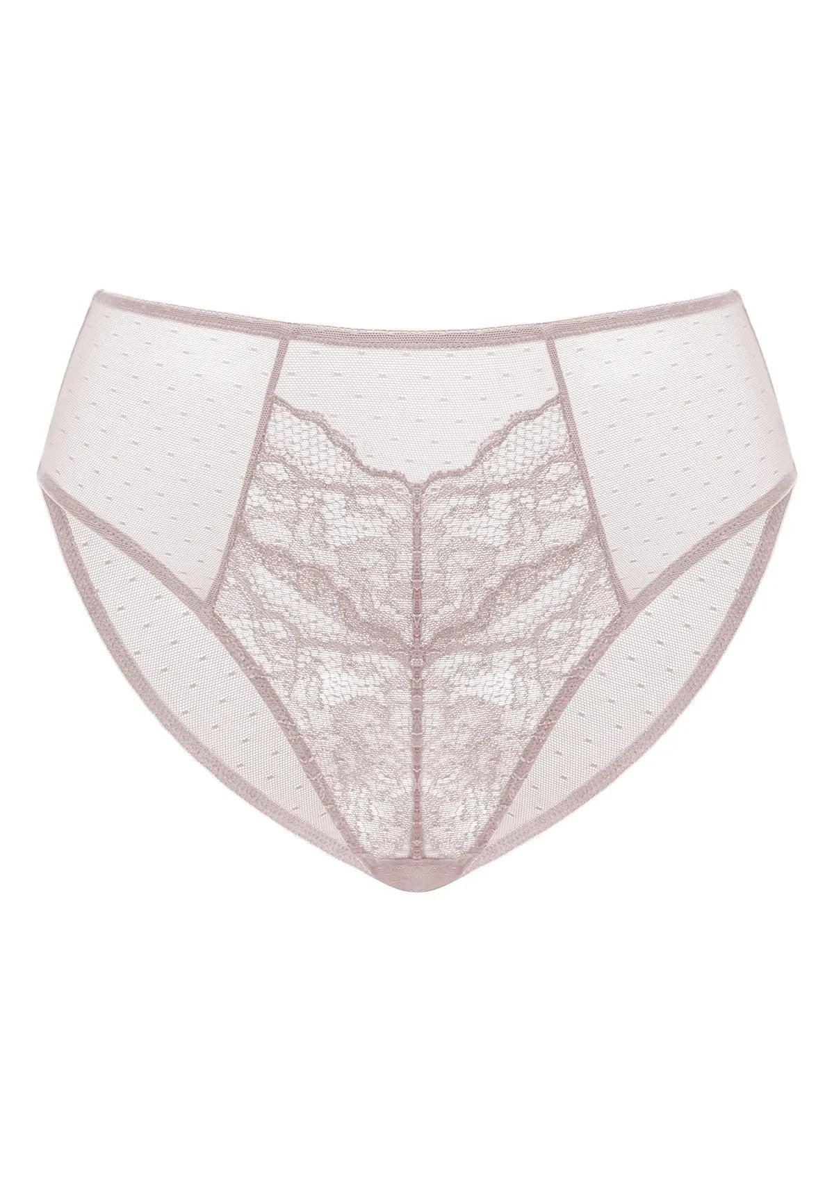 Enchante High-Rise Lace Brief Underwear - HSIA