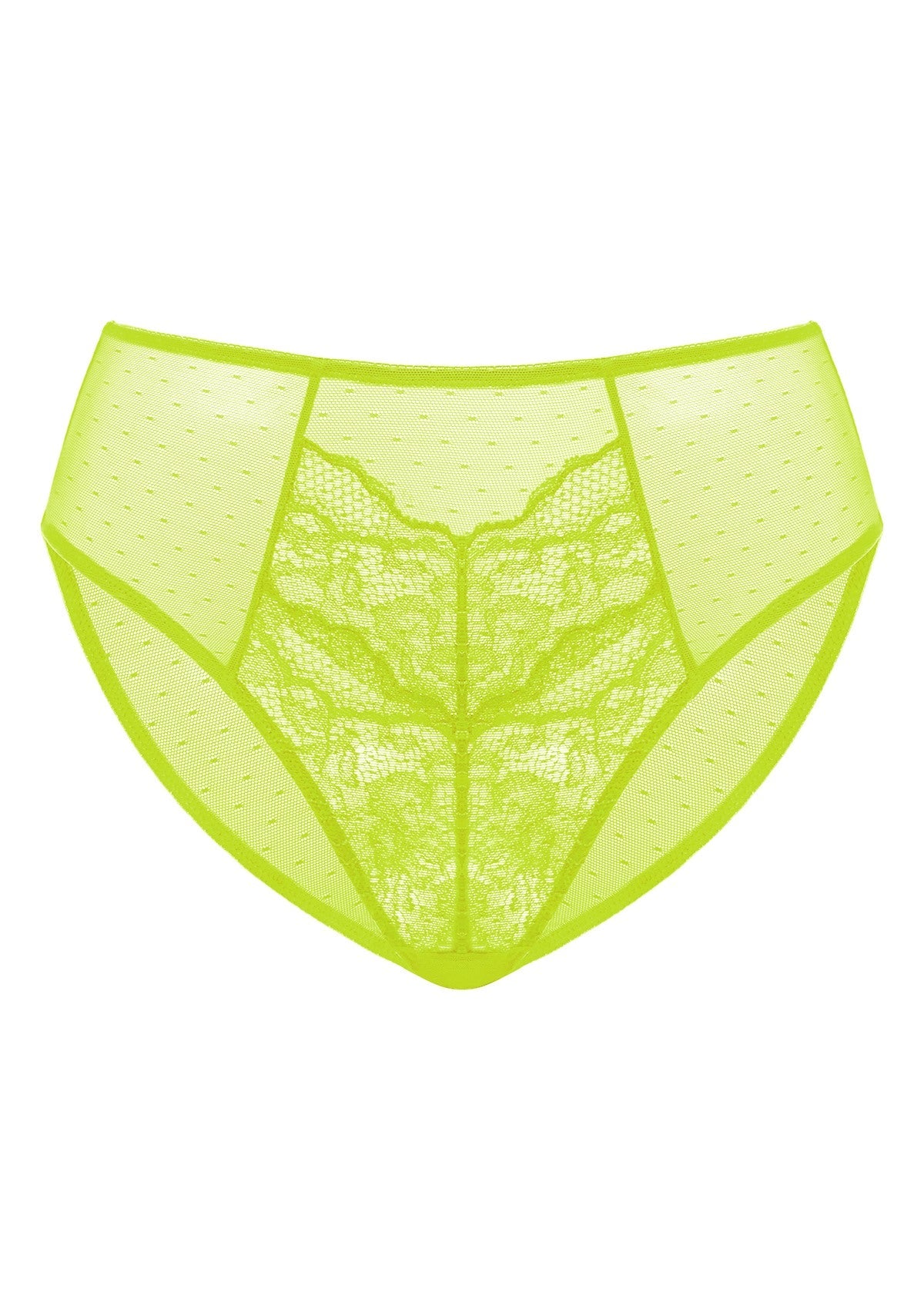Enchante High-Rise Lace Brief Underwear - HSIA