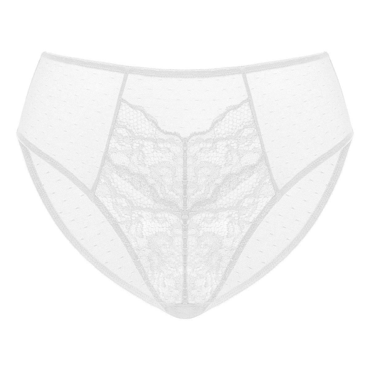 Enchante High-Rise Lace Brief Underwear - HSIA