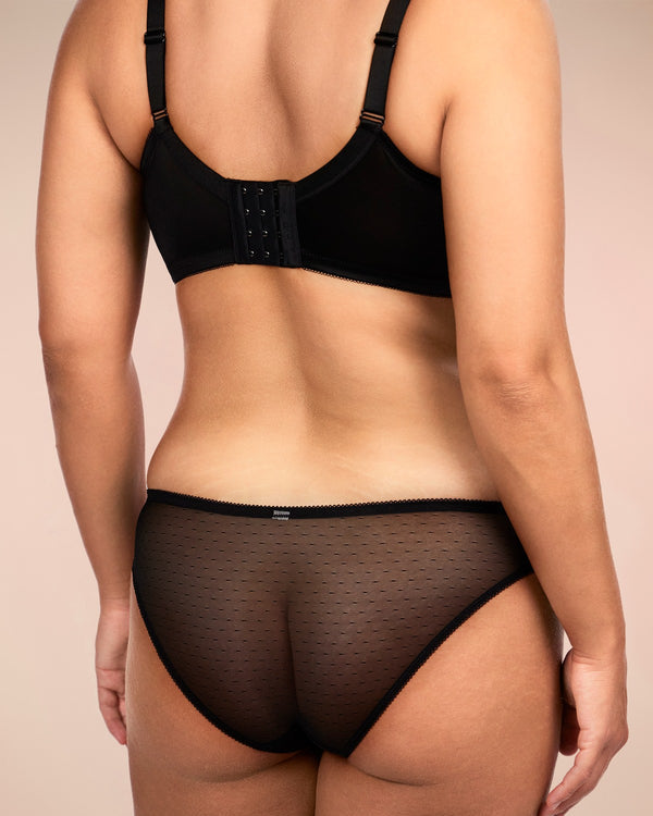 Songful Enchante Lace Black Bikini Underwear - HSIA
