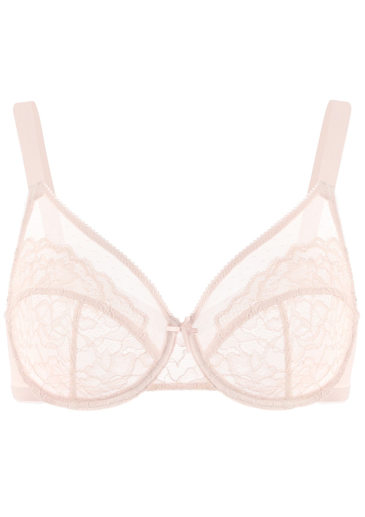 (Cardi B recommends)Enchante Lace Unlined Underwire Bra - HSIA