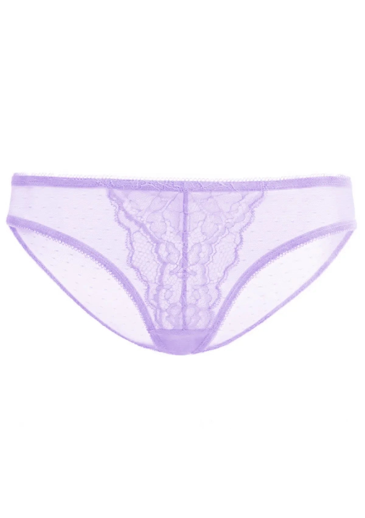 Enchante Purple Lace Bikini Underwear - HSIA