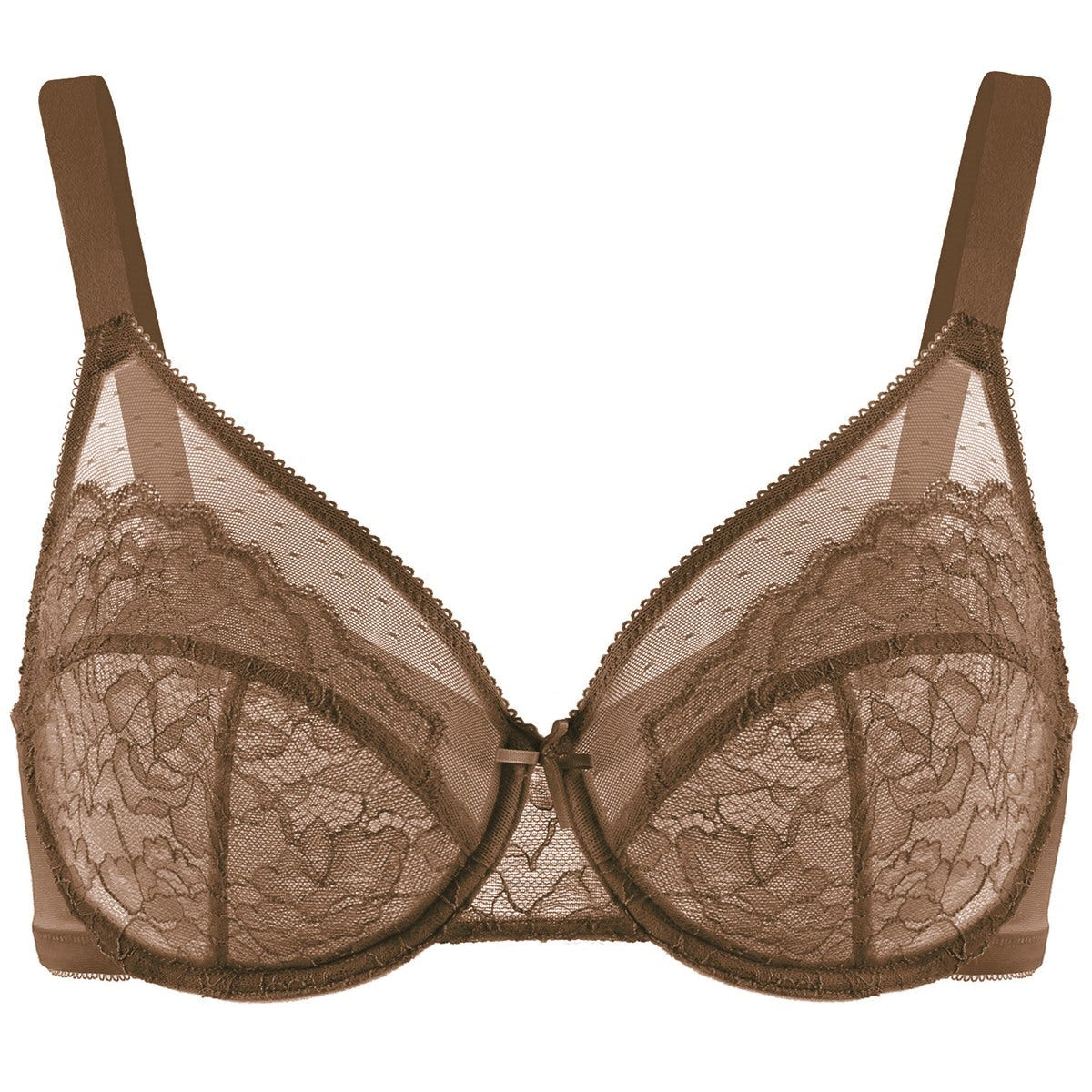 (Cardi B recommends)Enchante Pink Lace Underwire Bra - HSIA