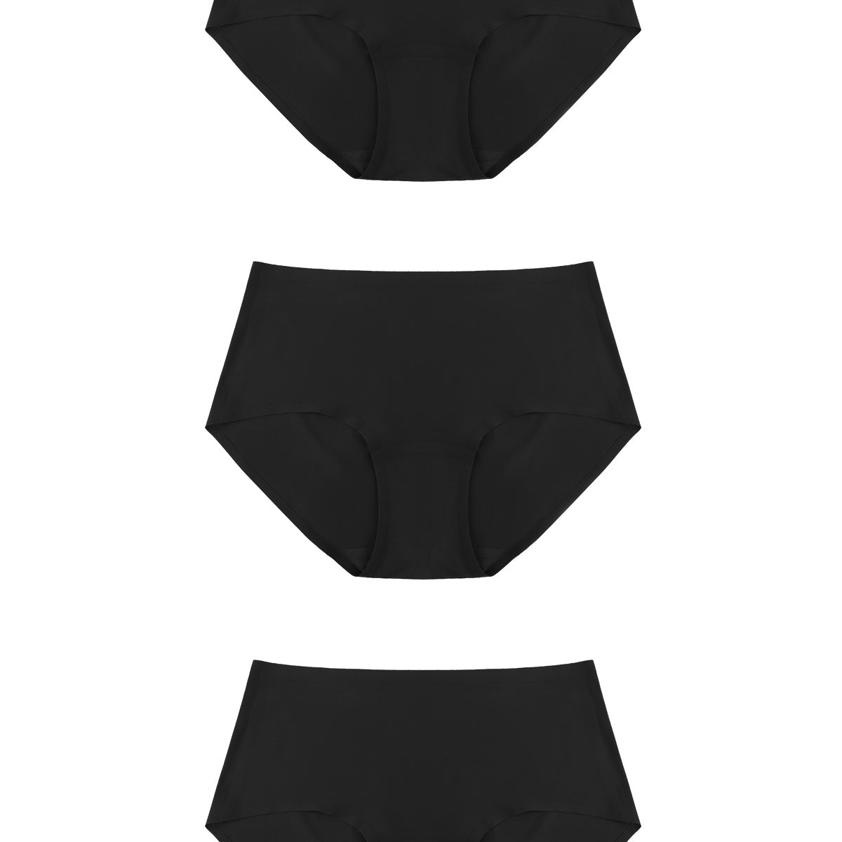 FlexiFit Soft Stretch Seamless Brief Underwear Bundle - HSIA