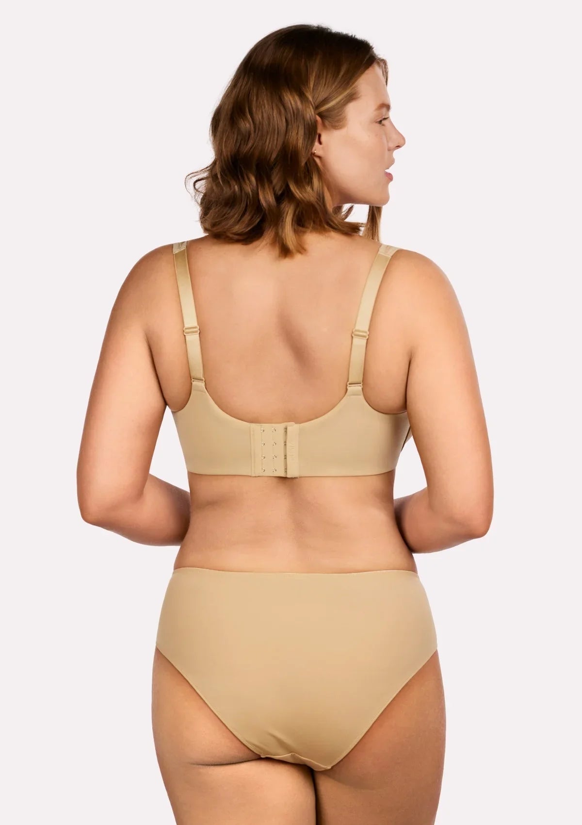 HSIA Ultra Comfort Lightly Padded T-shirt Minimizer Full Coverage Bra - HSIA