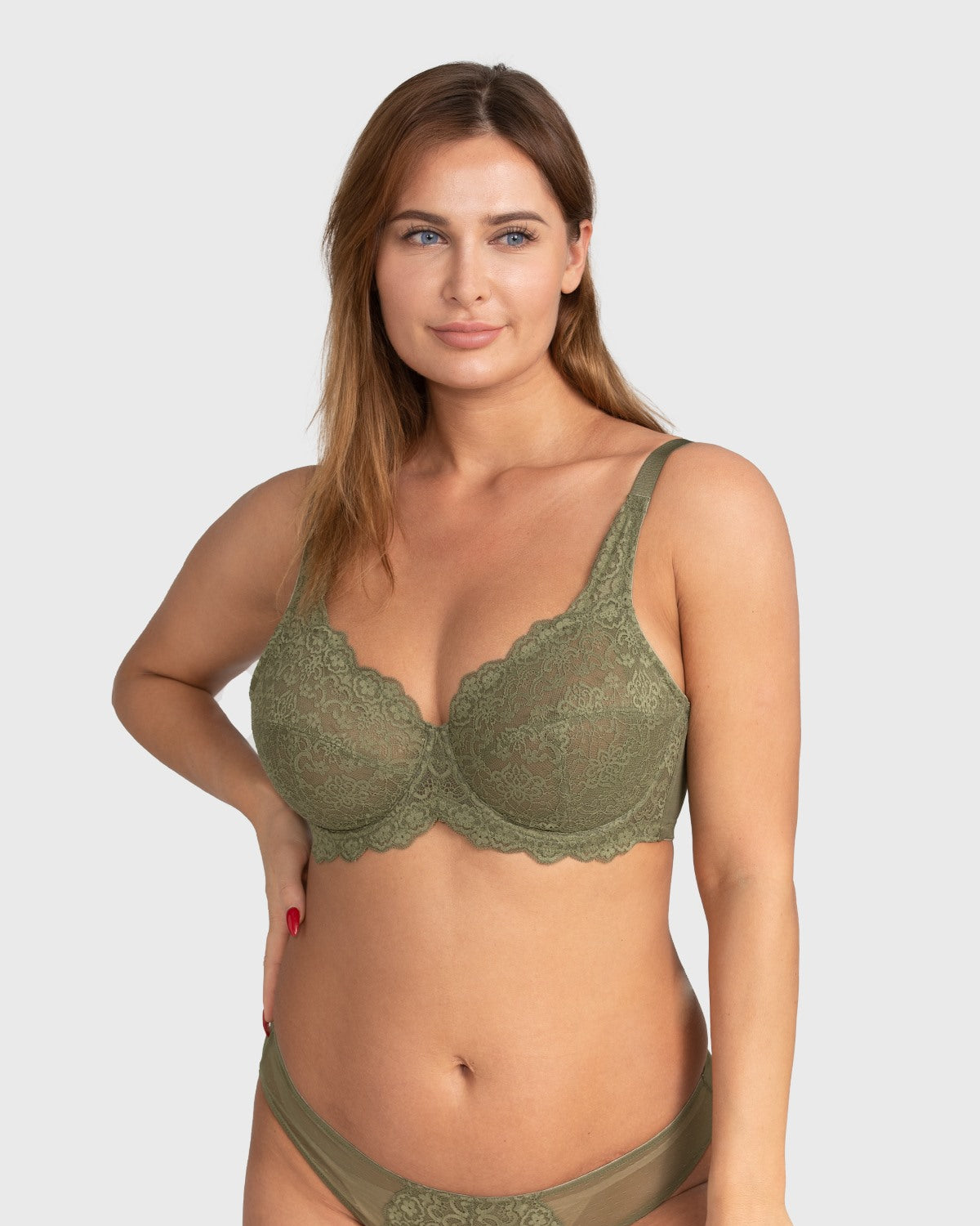 HSIA Black All-Over Floral Lace Bra - HSIA