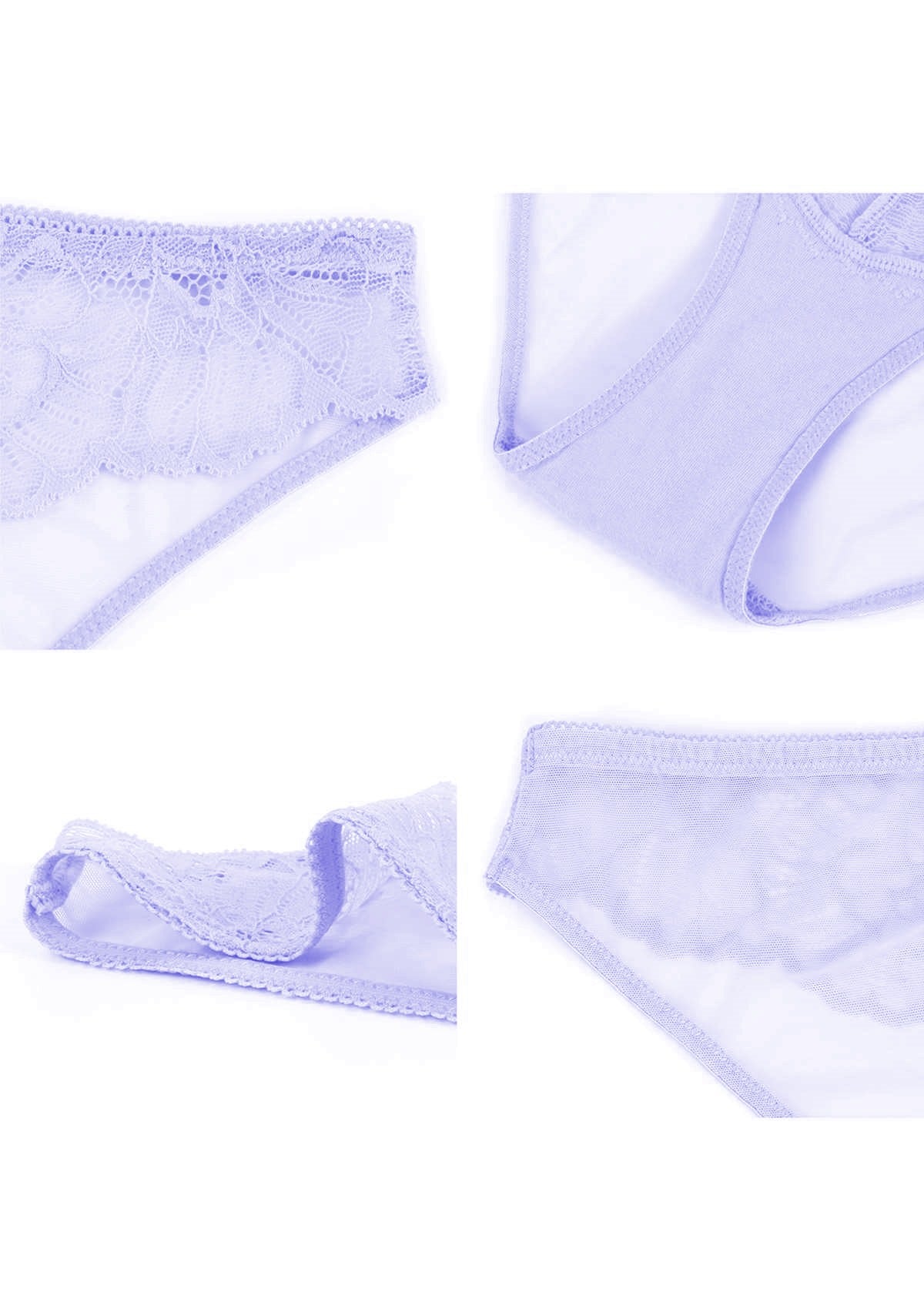 HSIA Blossom Lace Bikini Underwear - HSIA