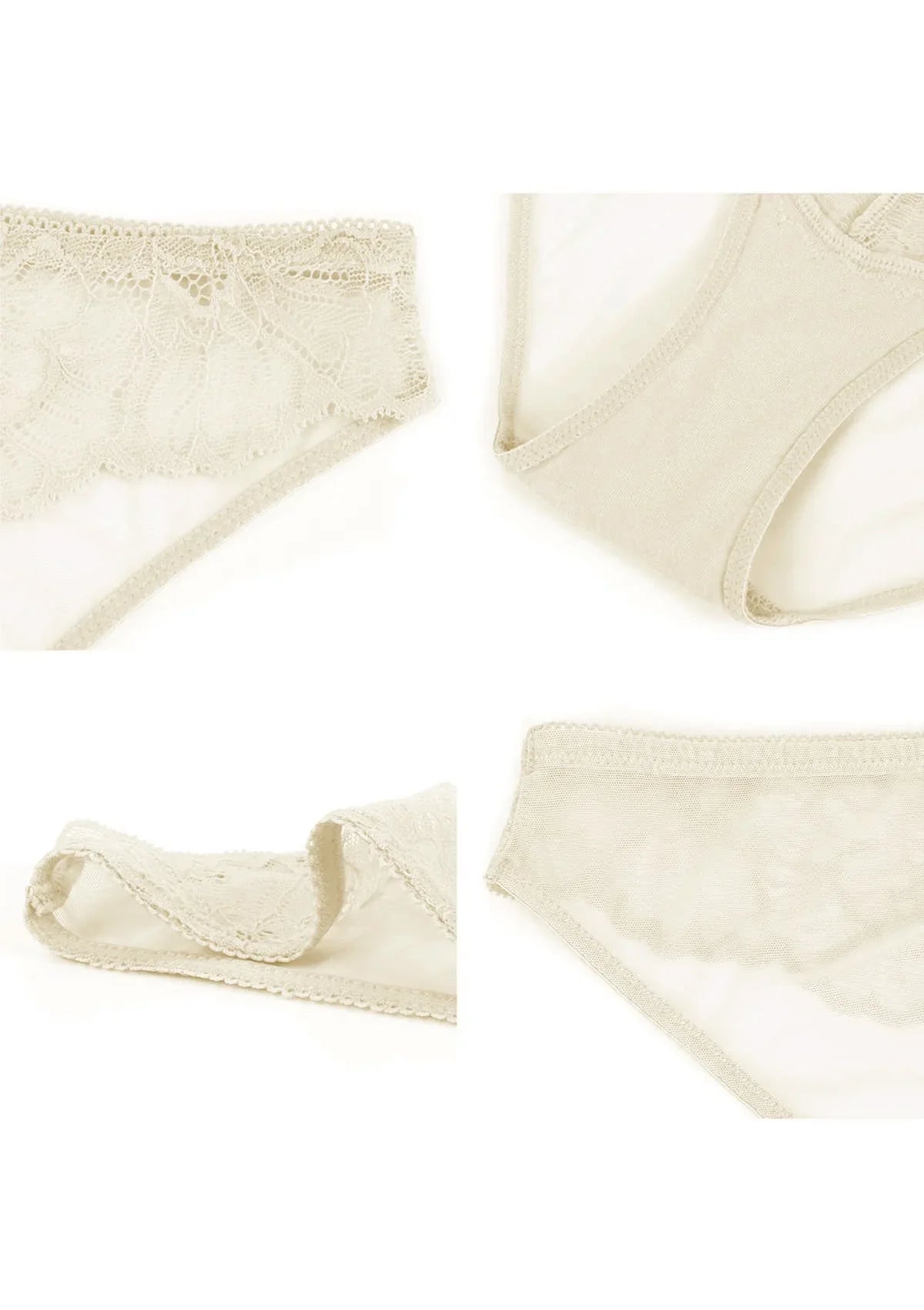 HSIA Blossom Lace Bikini Underwear - HSIA