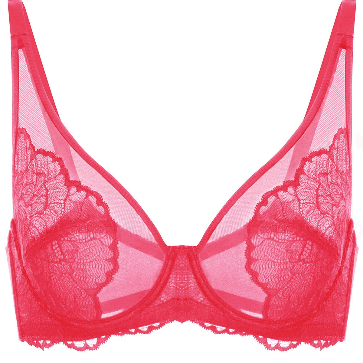 HSIA Blossom Unlined Lace Underwire Bra - HSIA