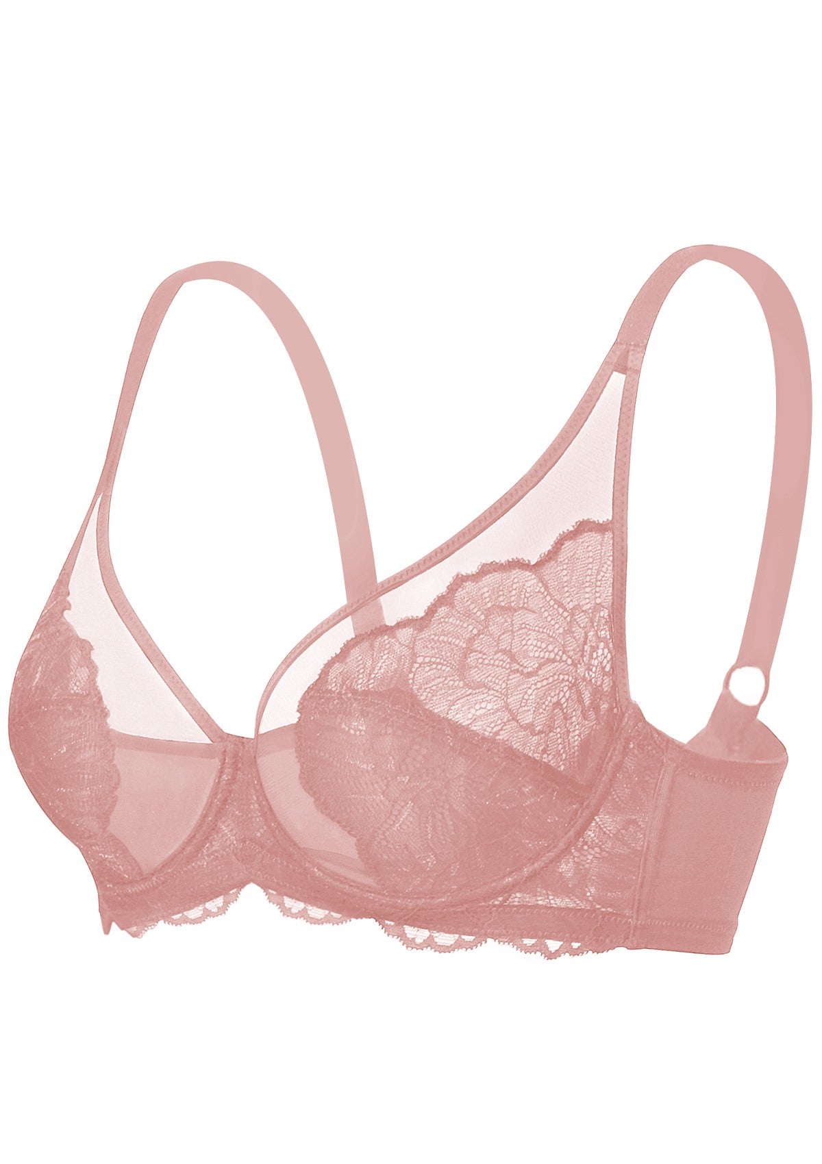 HSIA Blossom Unlined Lace Underwire Bra - HSIA