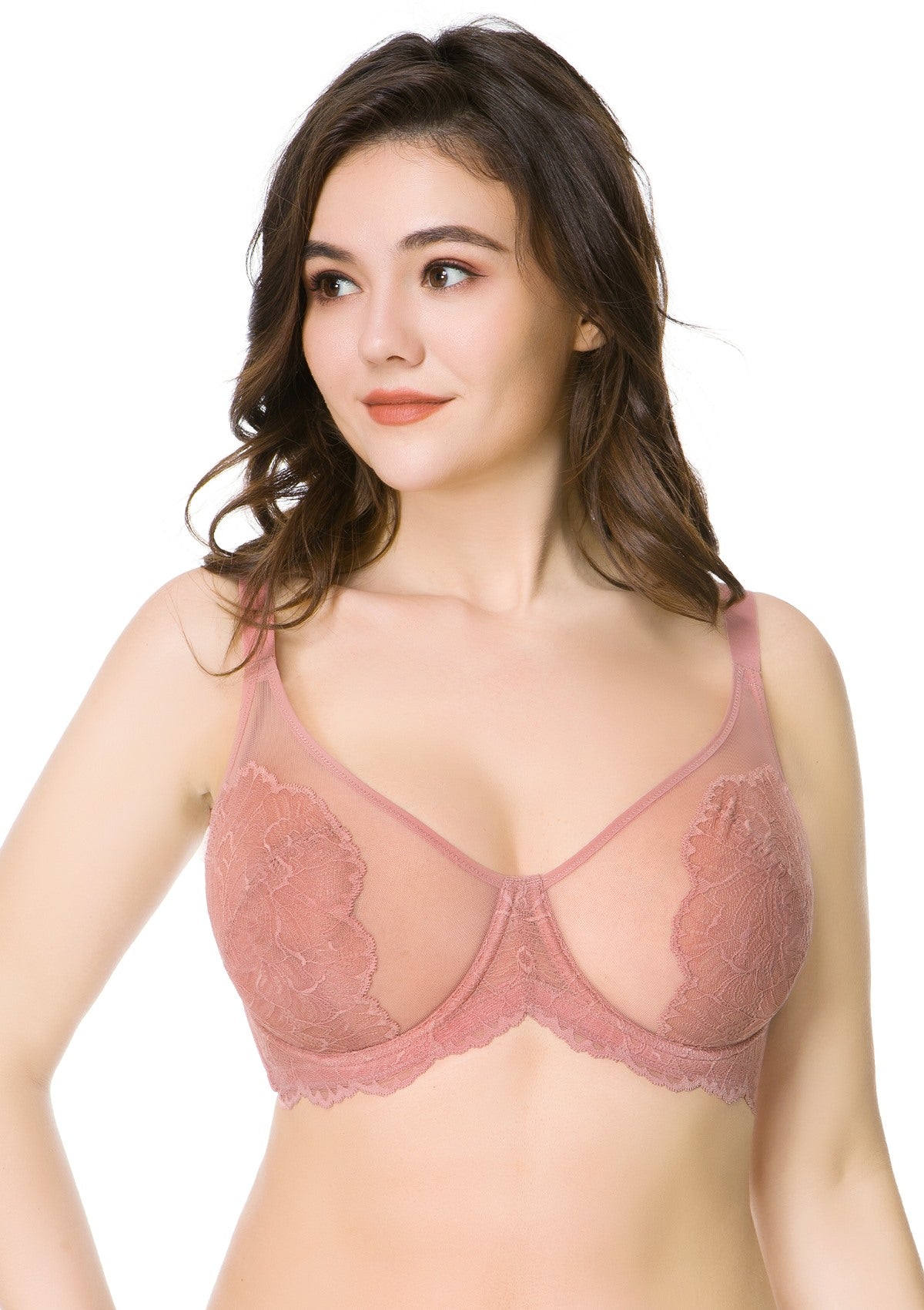 HSIA Blossom Unlined Lace Underwire Bra - HSIA