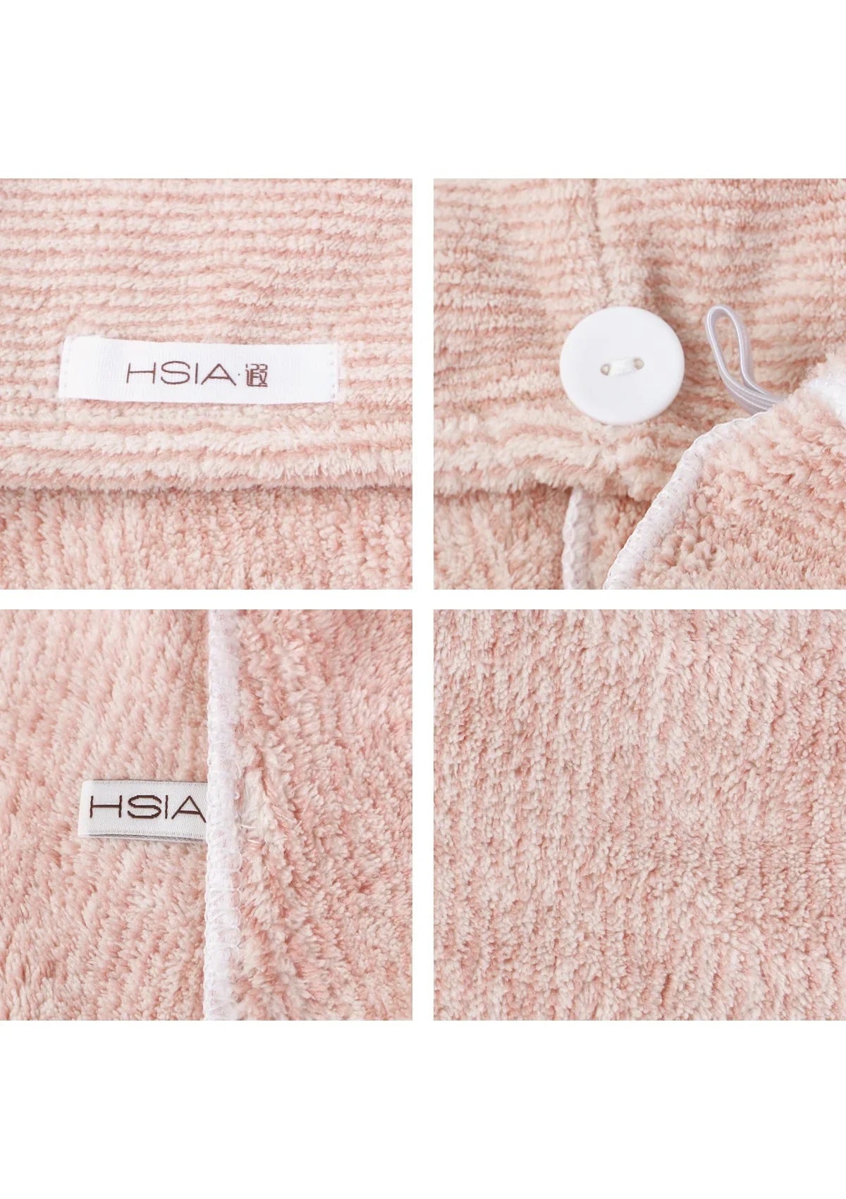 HSIA Quick Dry Hair Wrap Towel - HSIA