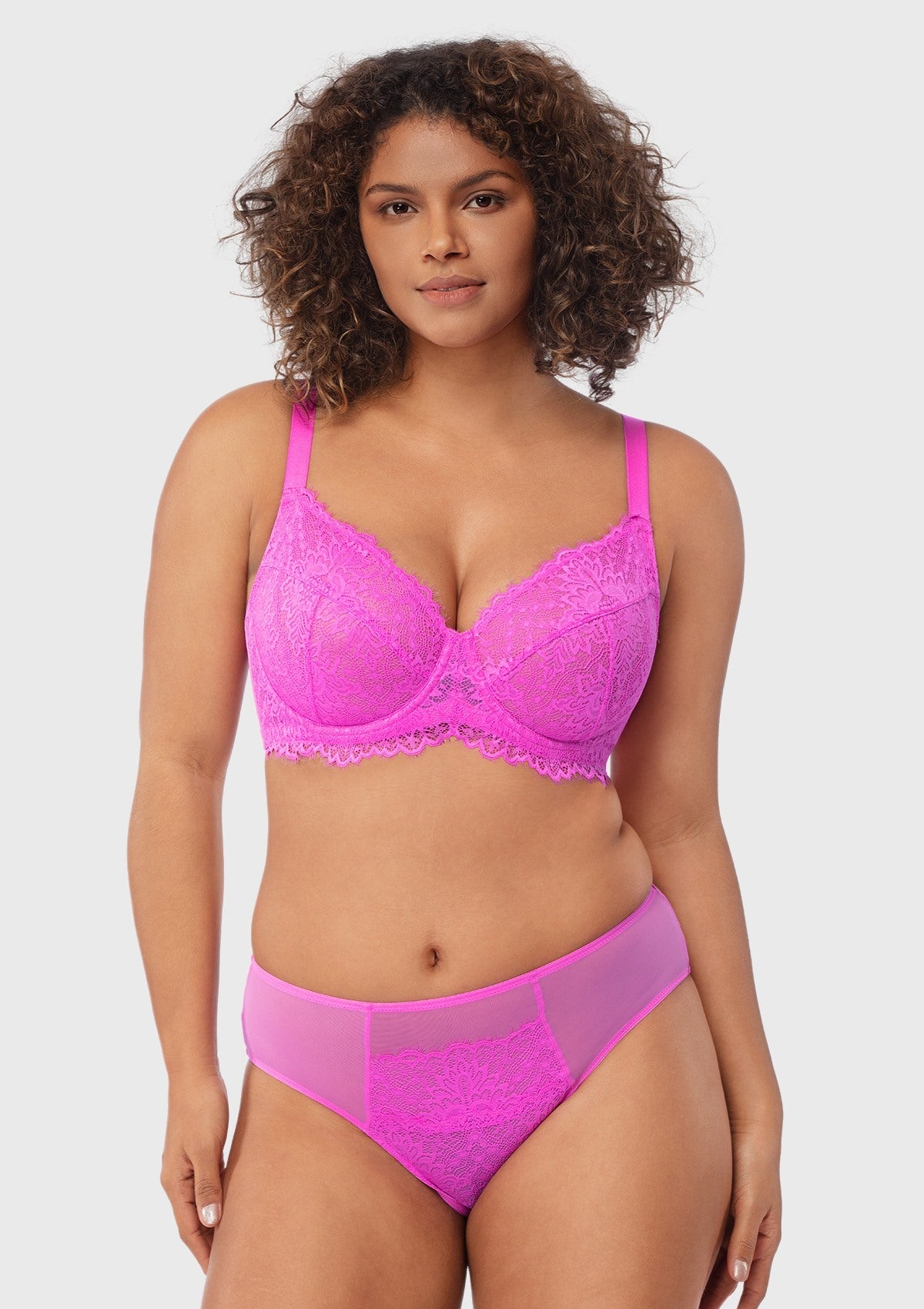 HSIA Black Sunflower Underwire Lace Bra - HSIA