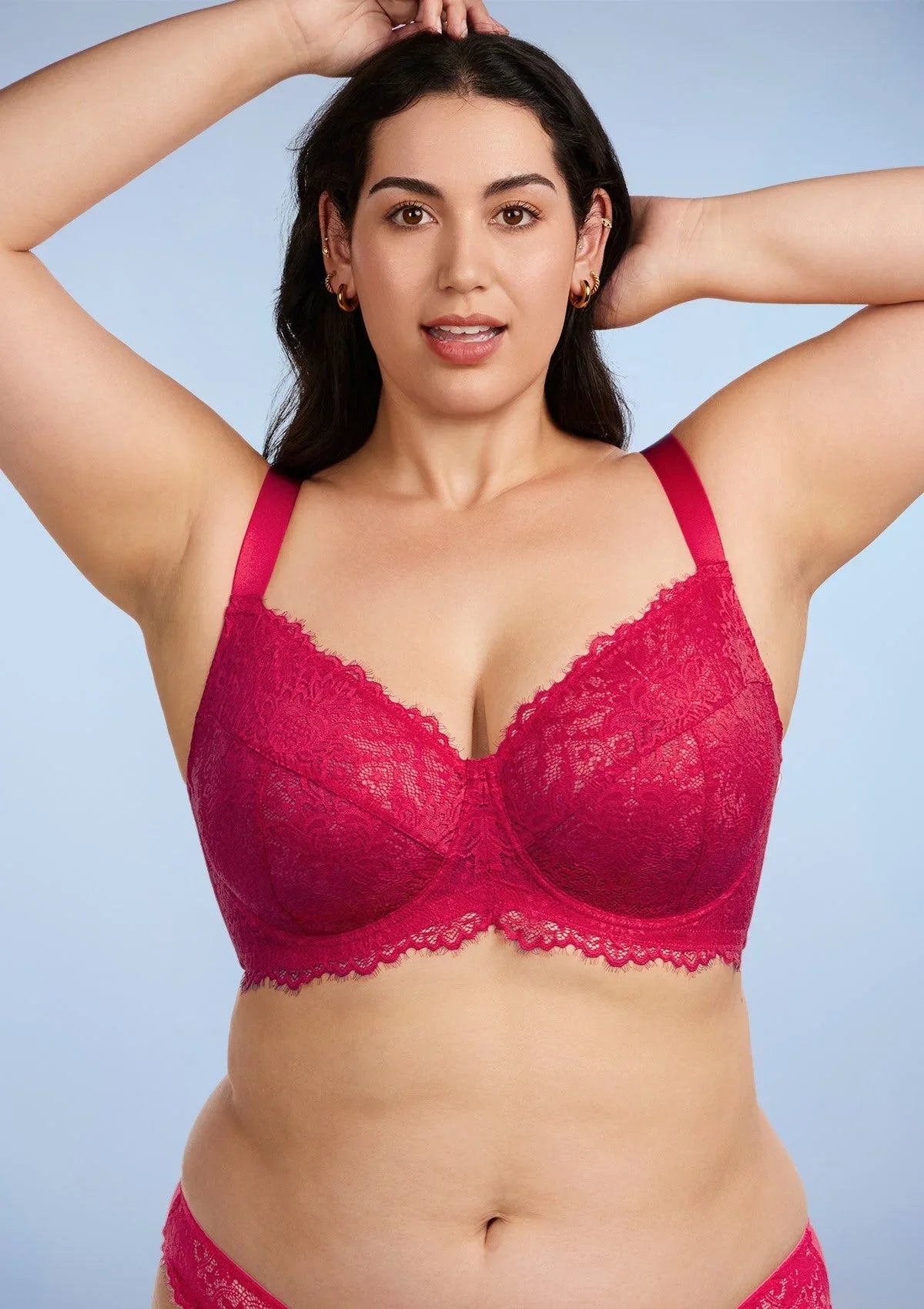 HSIA Black Sunflower Underwire Lace Bra - HSIA