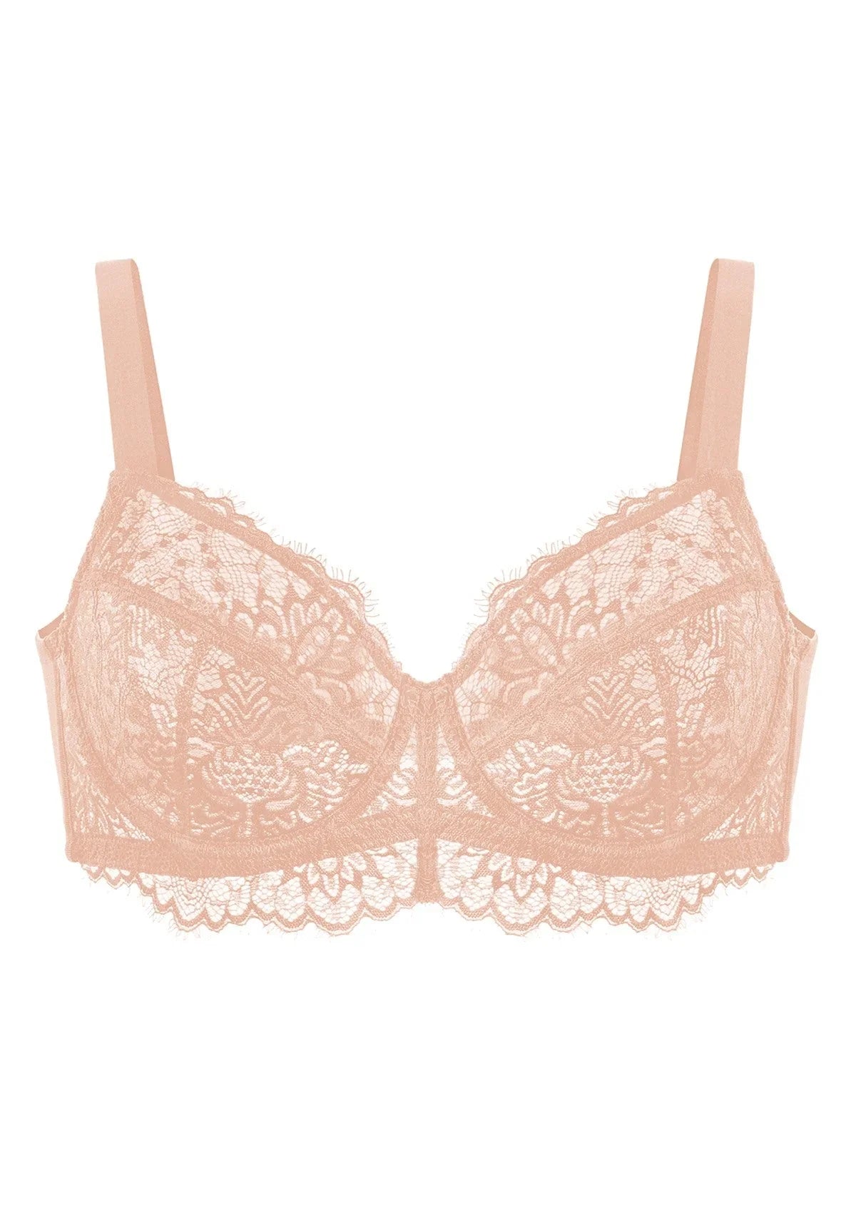 HSIA Black Sunflower Underwire Lace Bra - HSIA