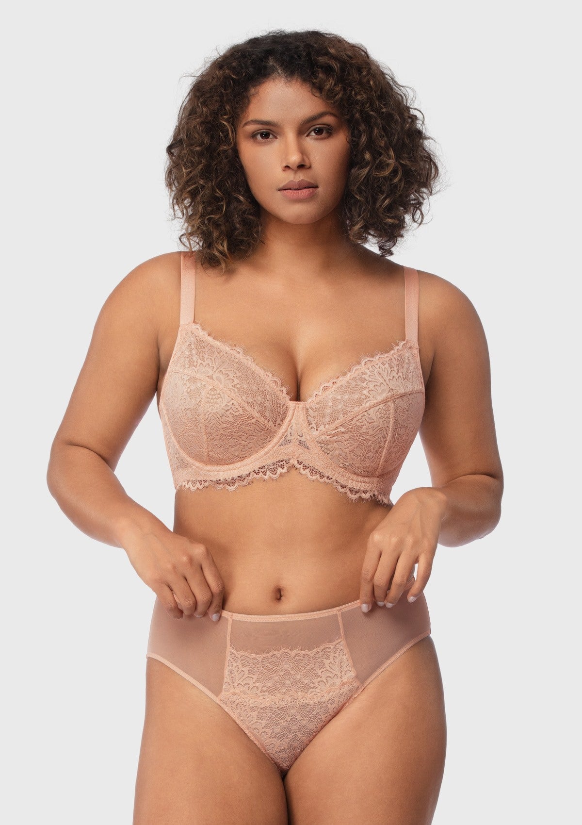 HSIA Black Sunflower Underwire Lace Bra - HSIA