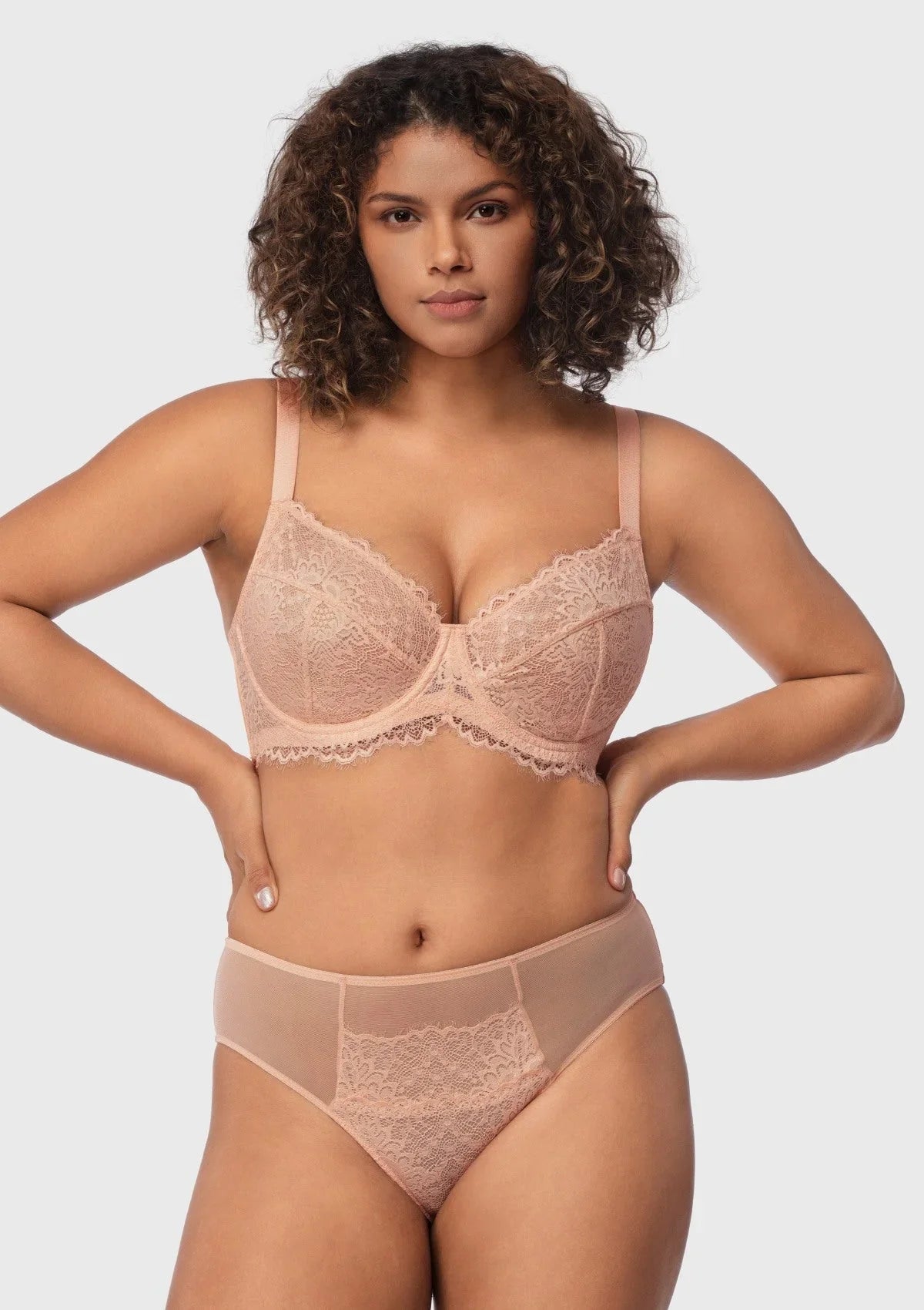 HSIA Black Sunflower Underwire Lace Bra - HSIA
