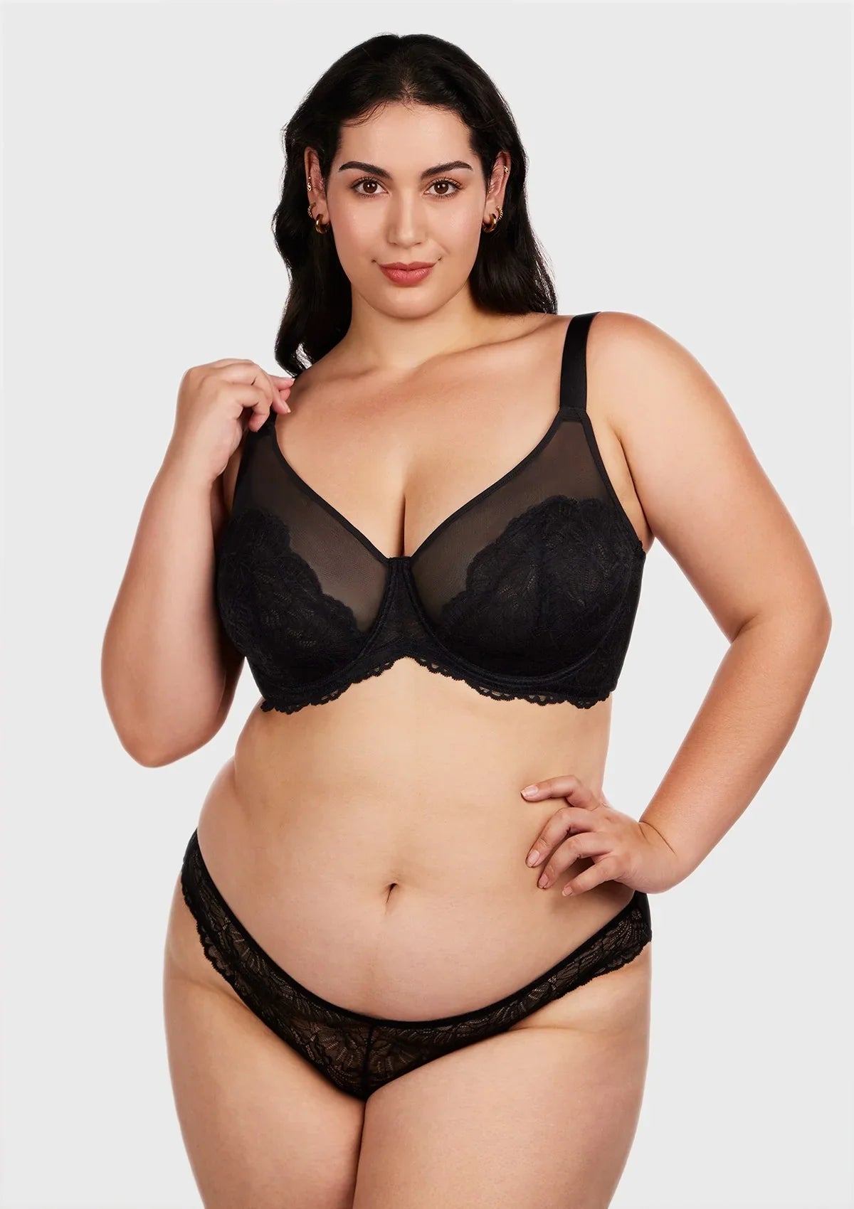 HSIA Blossom Unlined Lace Underwire Bra - HSIA