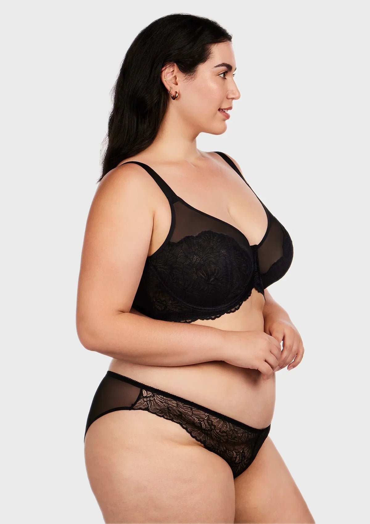 HSIA Blossom Unlined Lace Underwire Bra - HSIA