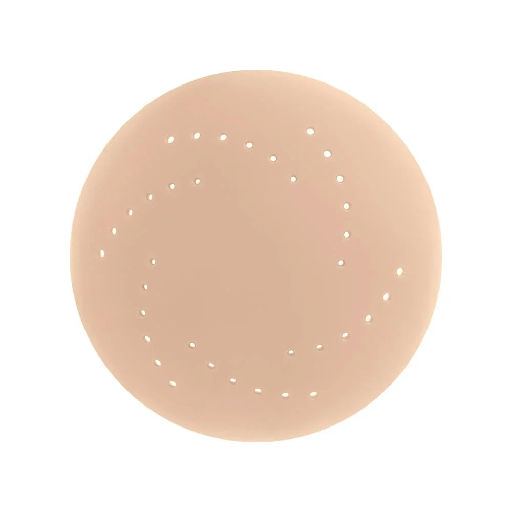 HSIA AirSwirl Breathable Ultra Thin 0.1mm Invisible Food-Grade Silicone Nipple Covers Hypoallergenic Reusable Seamless Pasties for Large Breasts DDD Cup - HSIA