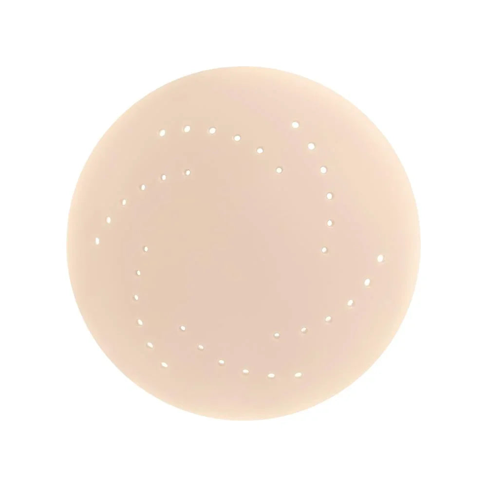 HSIA AirSwirl Breathable Ultra Thin 0.1mm Invisible Food-Grade Silicone Nipple Covers Hypoallergenic Reusable Seamless Pasties for Large Breasts DDD Cup - HSIA