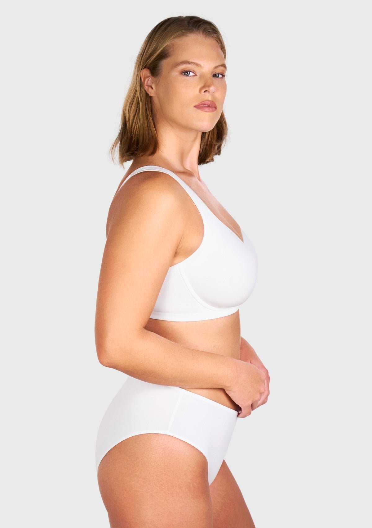 Joan Ultimate Soft T-shirt Unlined Underwire Minimizer Bra - HSIA