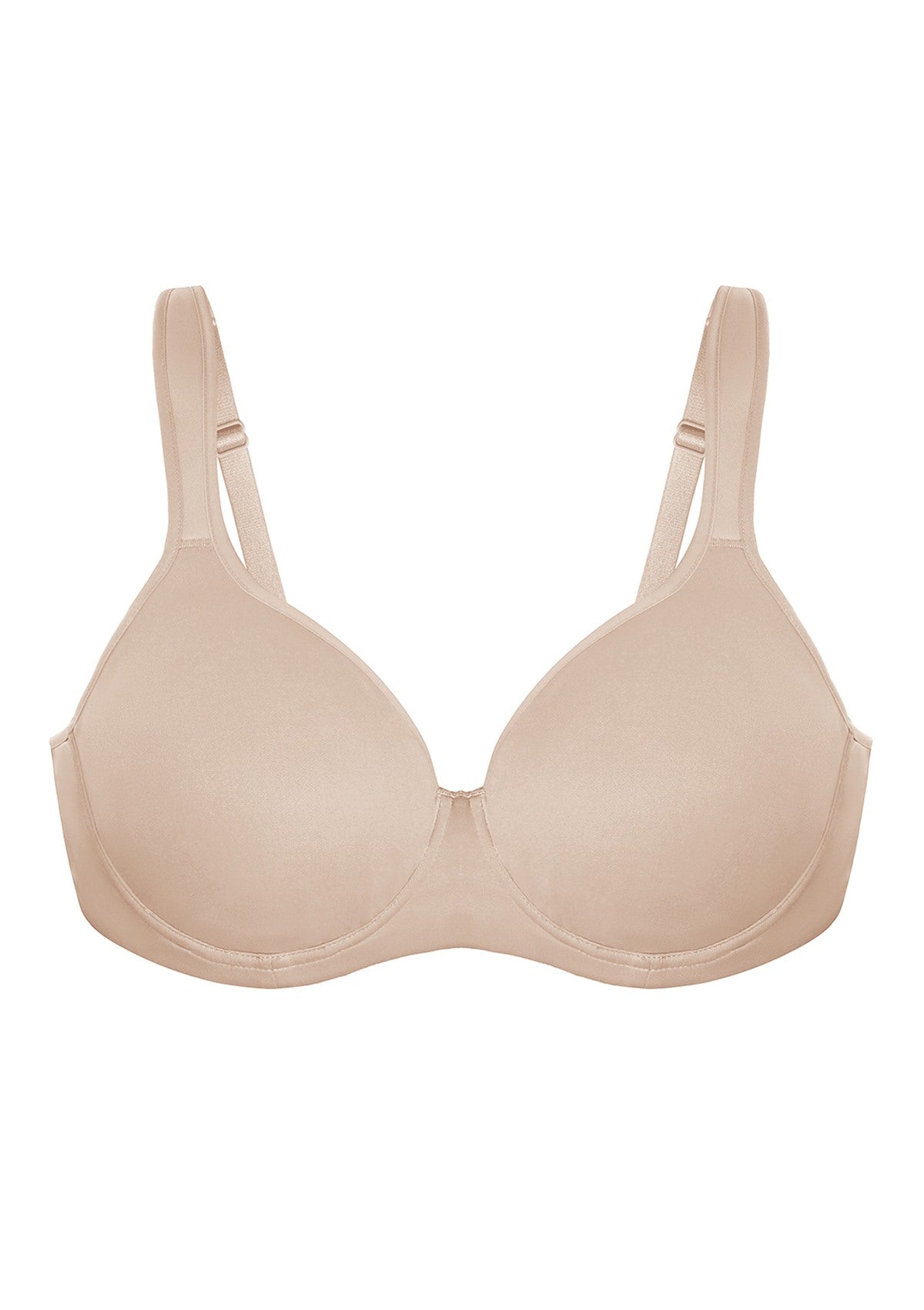 Joan Ultimate Soft T-shirt Unlined Underwire Minimizer Bra - HSIA