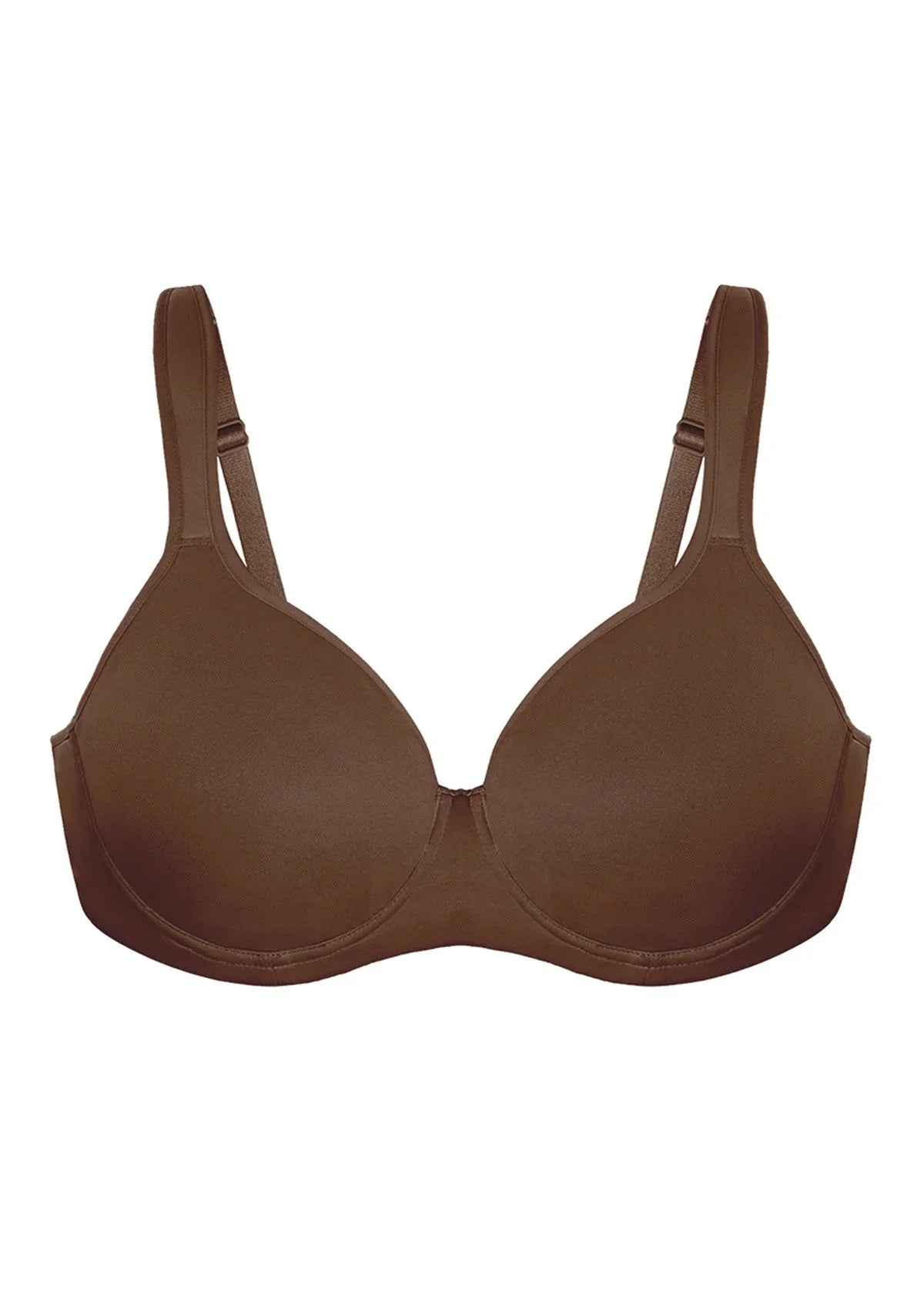 (Cardi B recommends)Joan Ultimate Soft T-shirt Unlined Underwire Minimizer Bra - HSIA