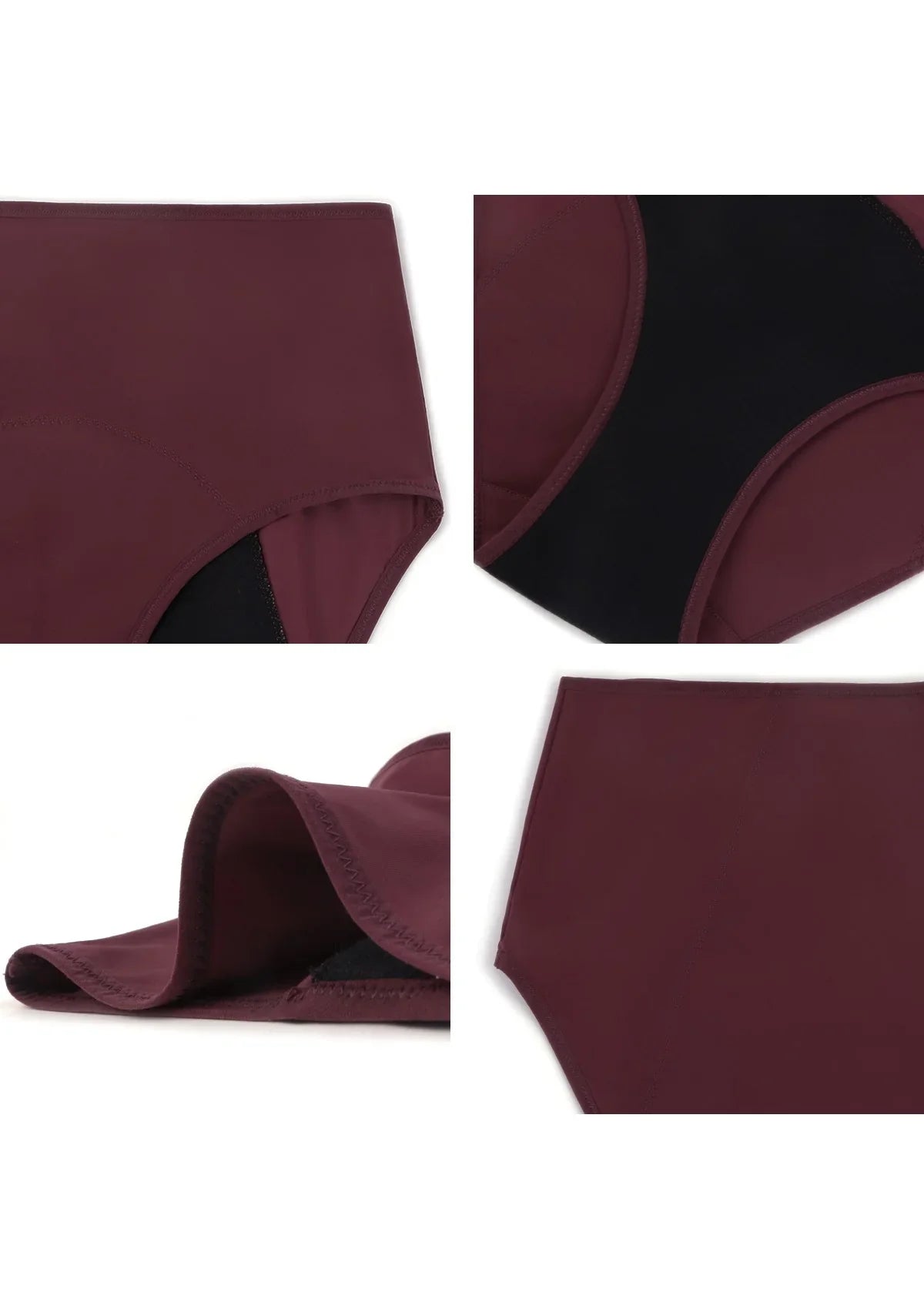 LeakLock High-Rise Period Brief Underwear - HSIA