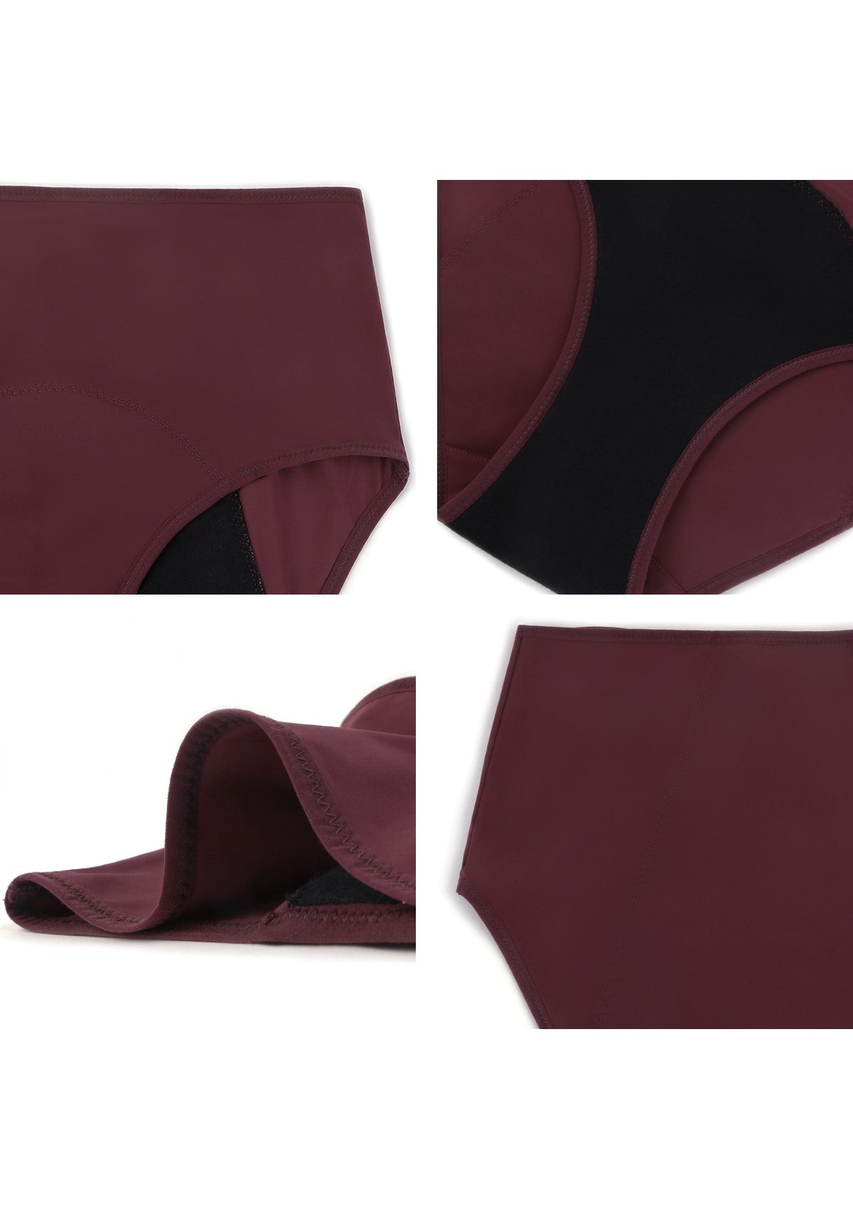 LeakLock High-Rise Period Brief Underwear - HSIA