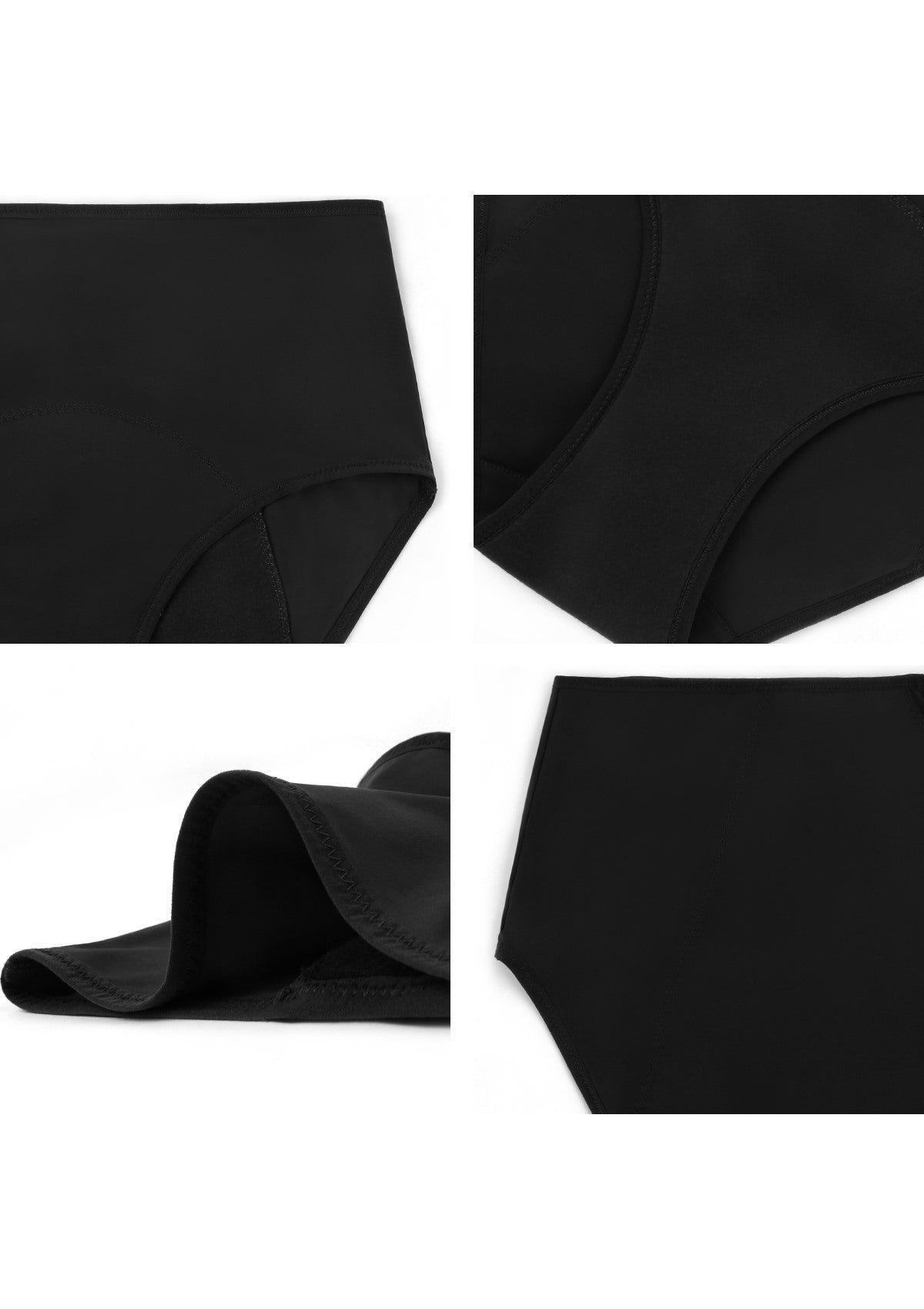 LeakLock High-Rise Period Brief Underwear - HSIA