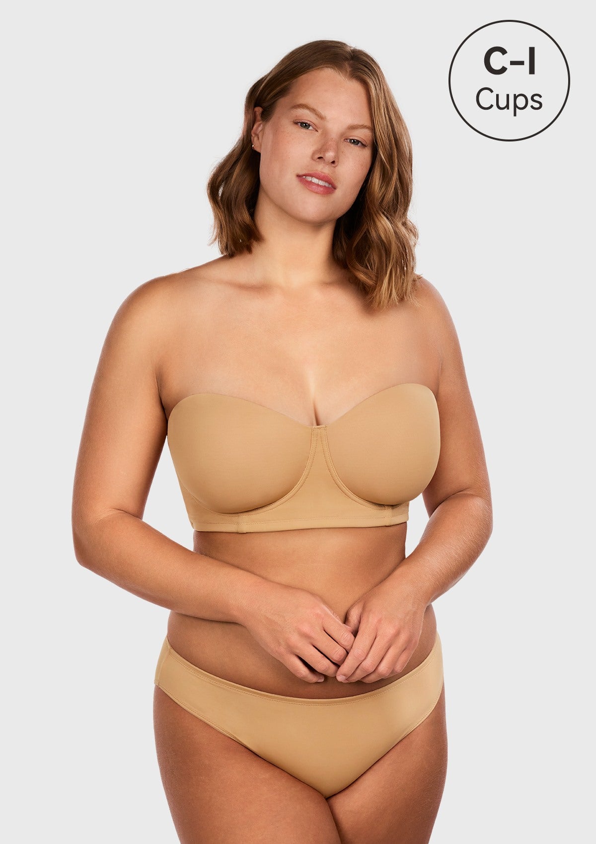 Margaret Seamless Molded Convertible Multiway Strapless Bra - HSIA