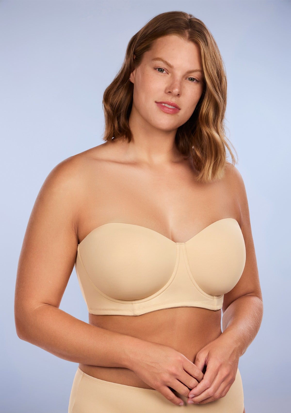 Margaret Seamless Molded Convertible Multiway Strapless Bra - HSIA
