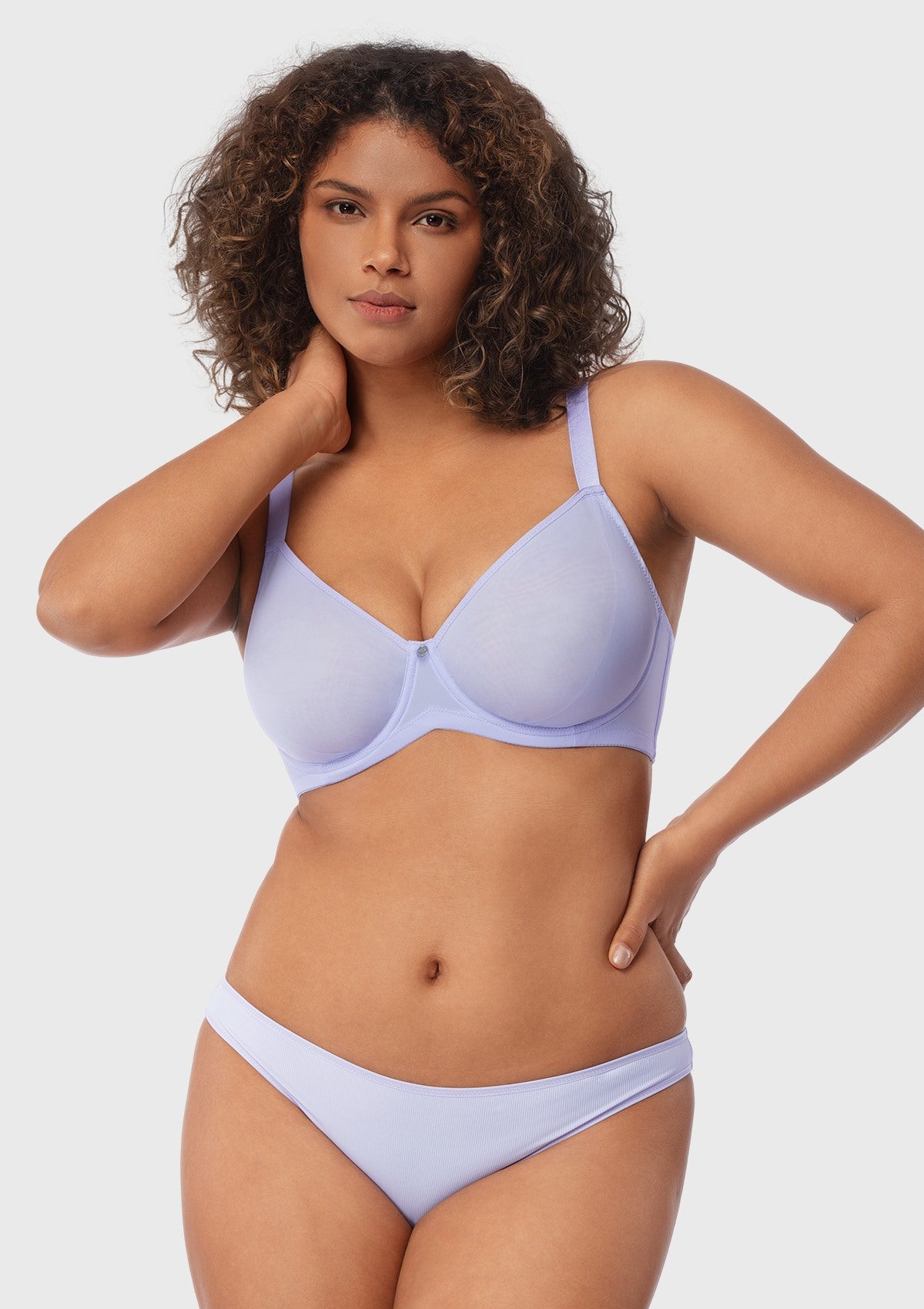 Marquita Ultimate Comfort Unlined Mesh Underwire Bra - HSIA