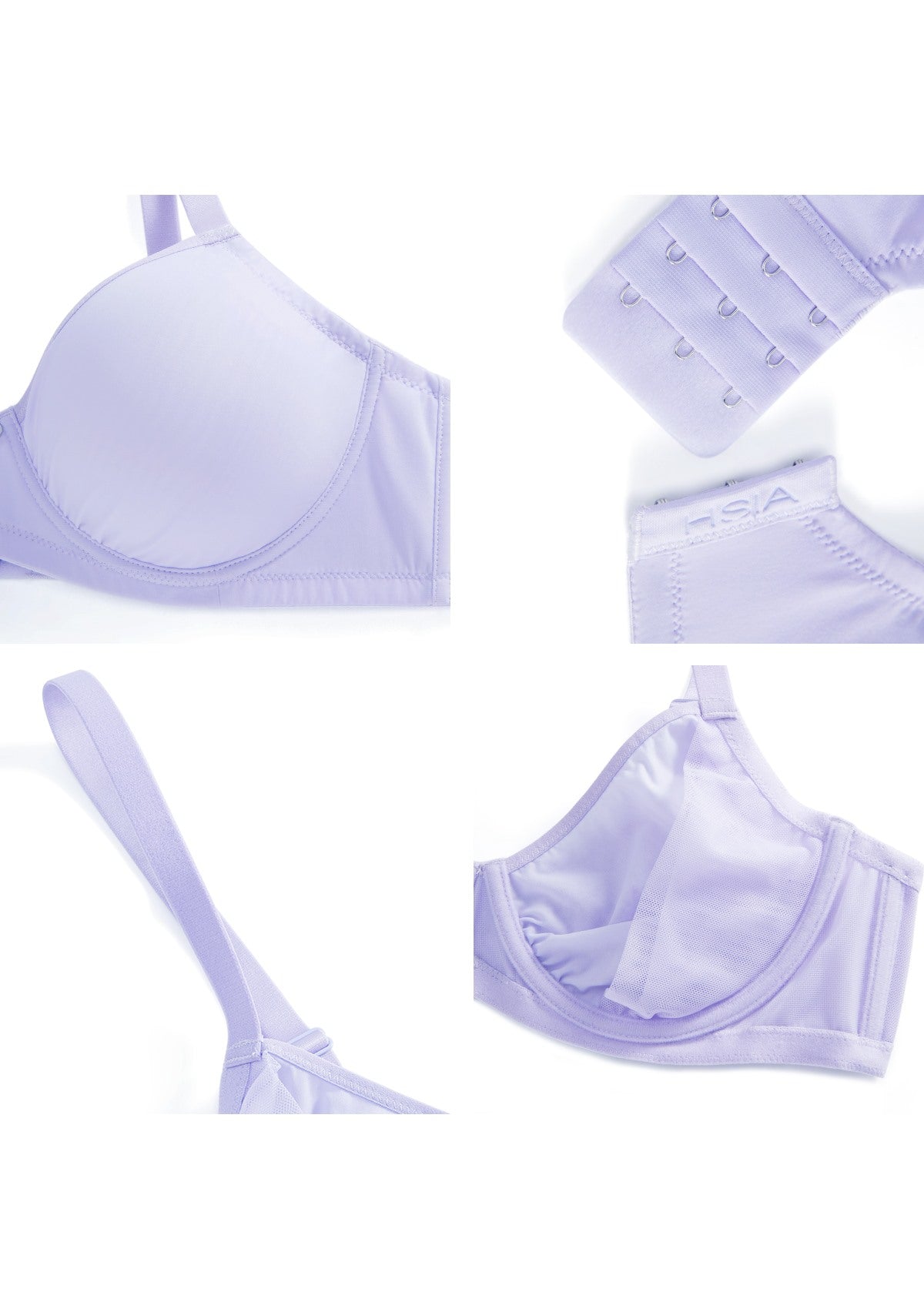 Marquita Ultimate Comfort Unlined Mesh Underwire Bra - HSIA